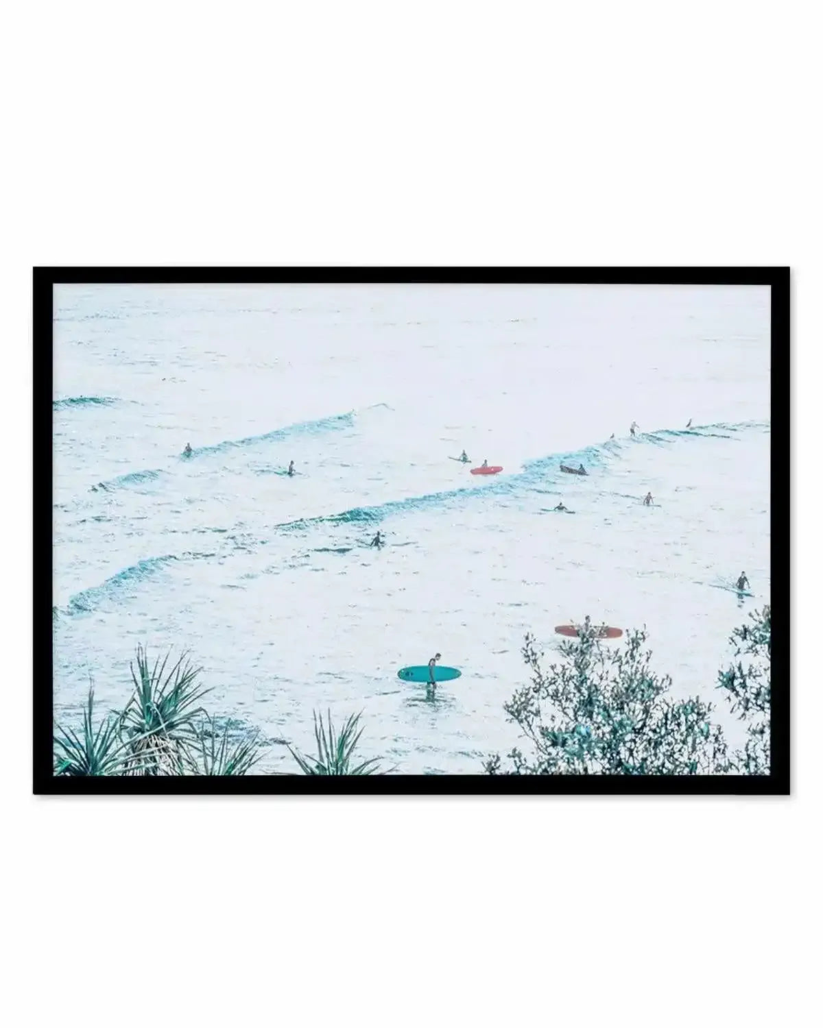 The Pass | Fun Waves Art Print from Olive et Oriel where you can shop wallpaper and artworks online