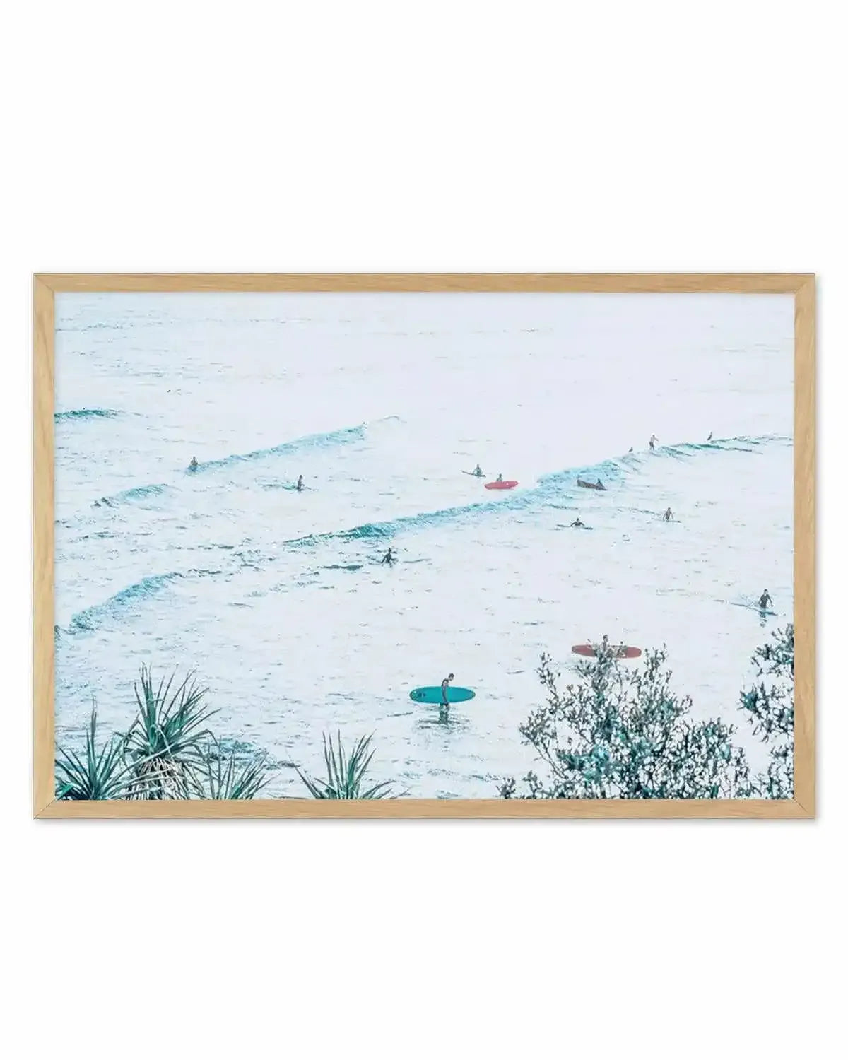 The Pass | Fun Waves Art Print from Olive et Oriel where you can shop wallpaper and artworks online
