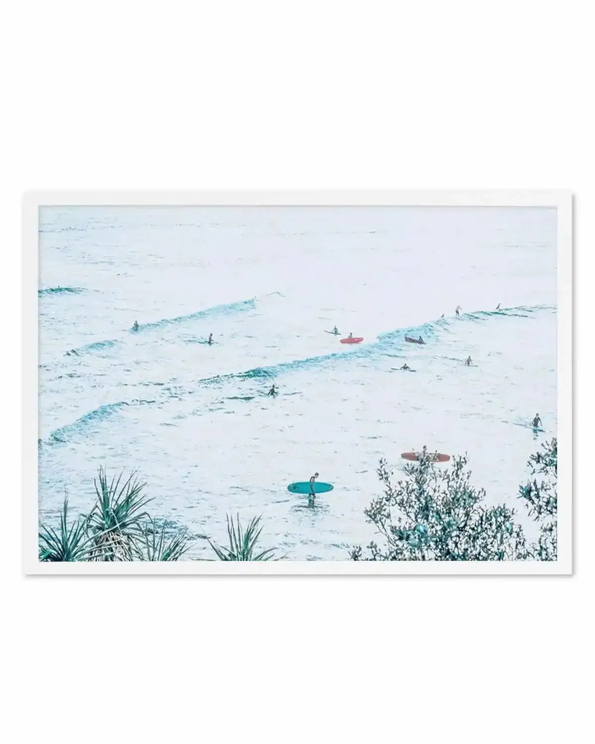 The Pass | Fun Waves Art Print from Olive et Oriel where you can shop wallpaper and artworks online