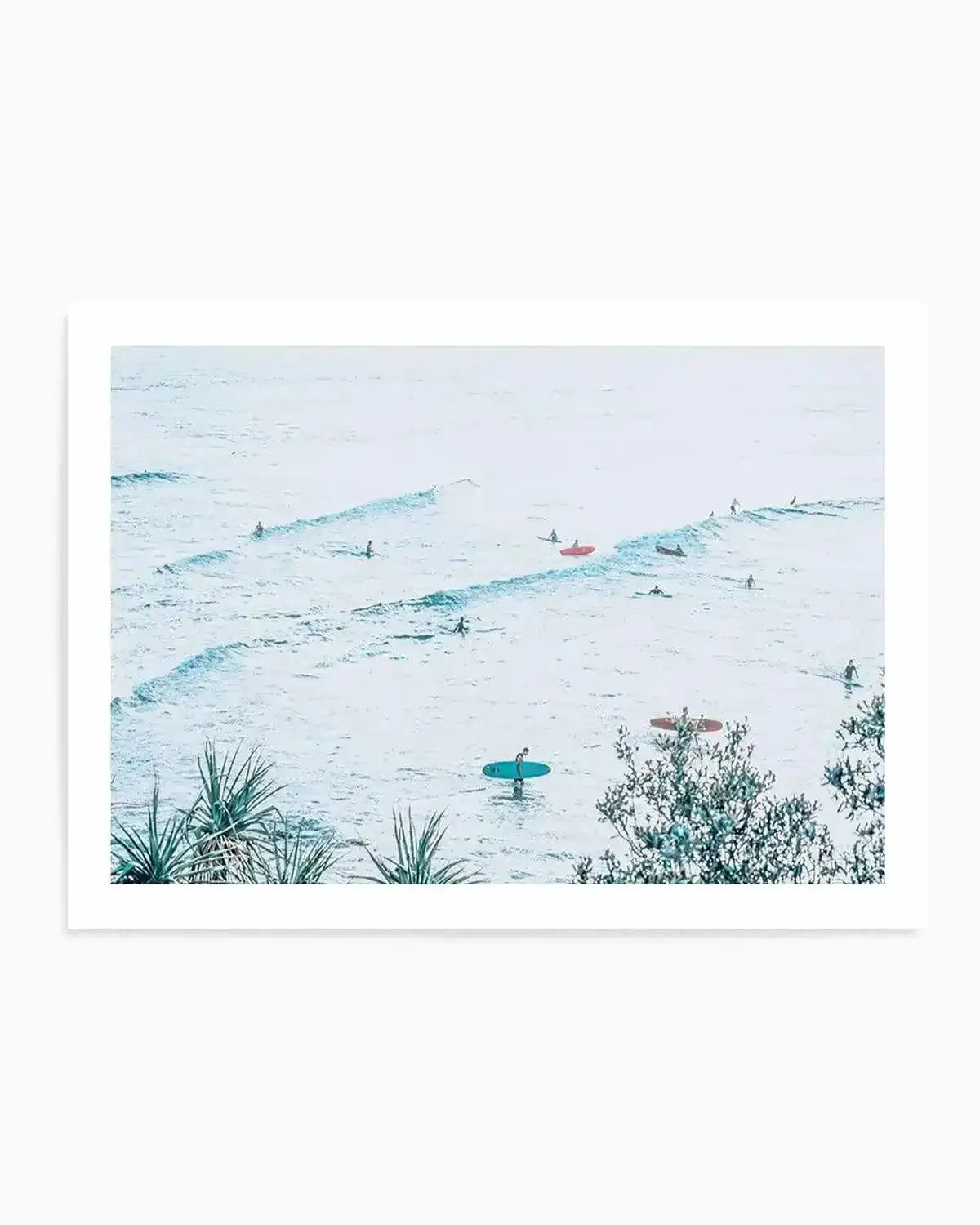 The Pass | Fun Waves Art Print from Olive et Oriel where you can shop wallpaper and artworks online