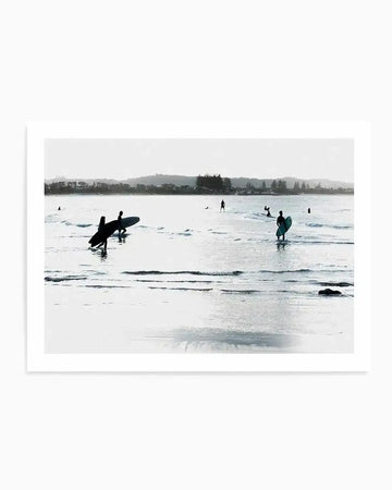 The Pass  Late Surf Art Print art print, framed