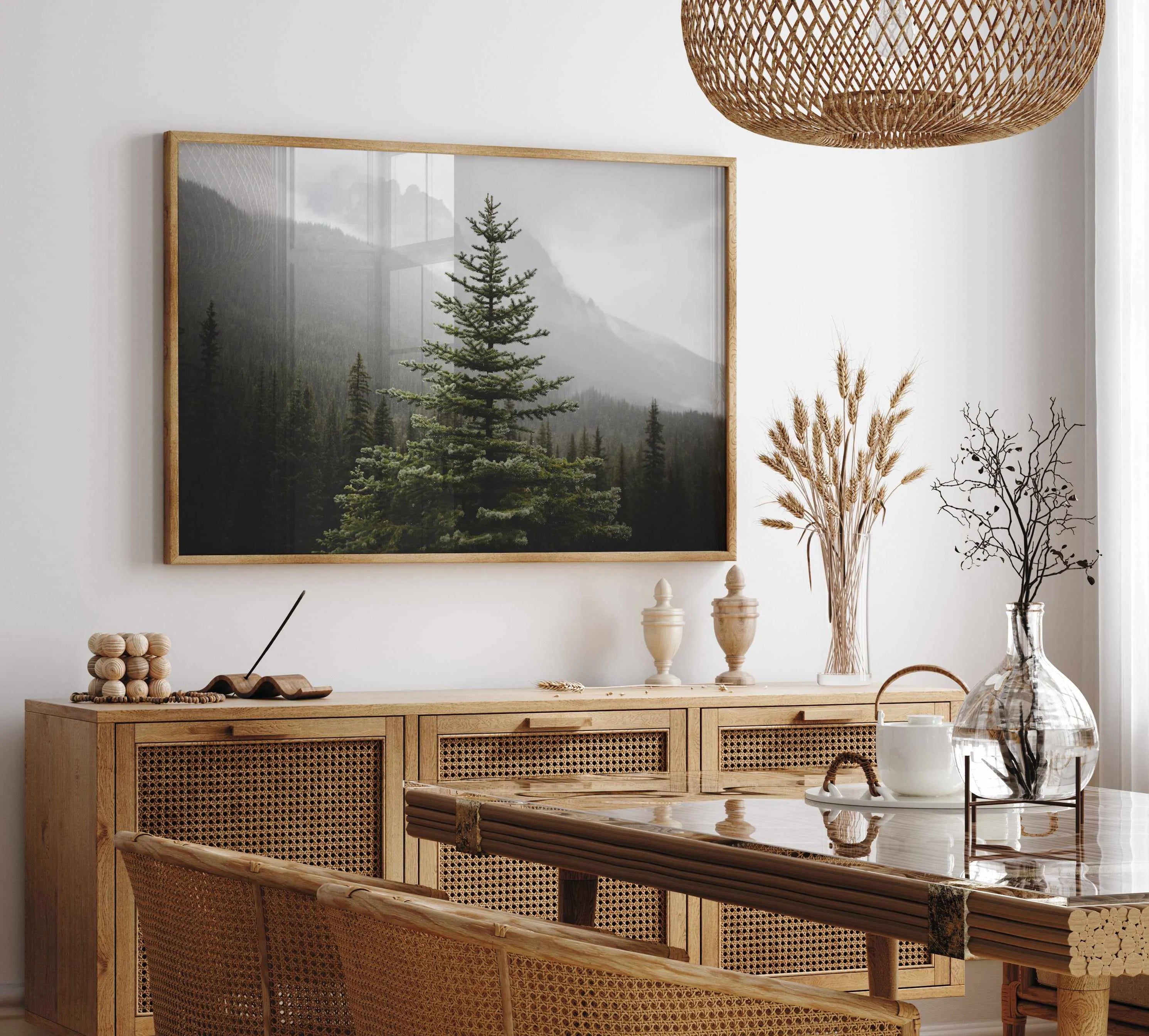 The Pine by Kalen X | Art Print from Olive et Oriel where you can shop wallpaper and artworks online