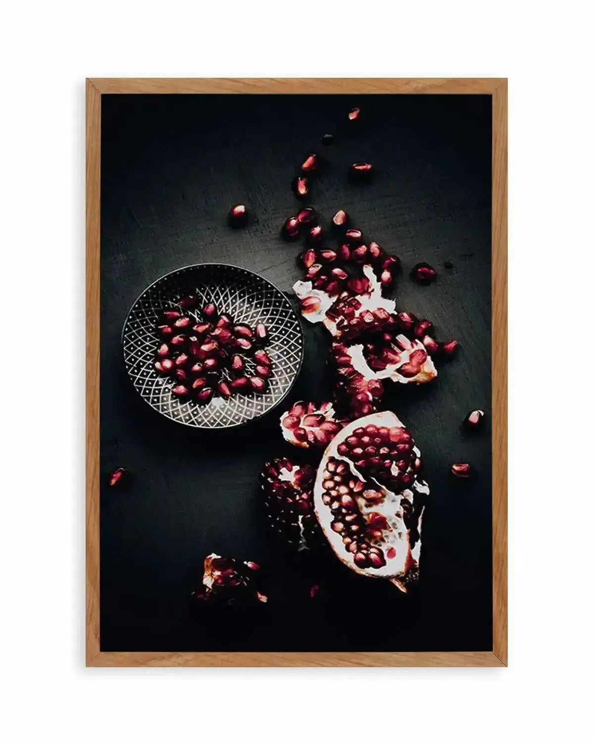 The Pomegranates Art Print from Olive et Oriel where you can shop wallpaper and artworks online
