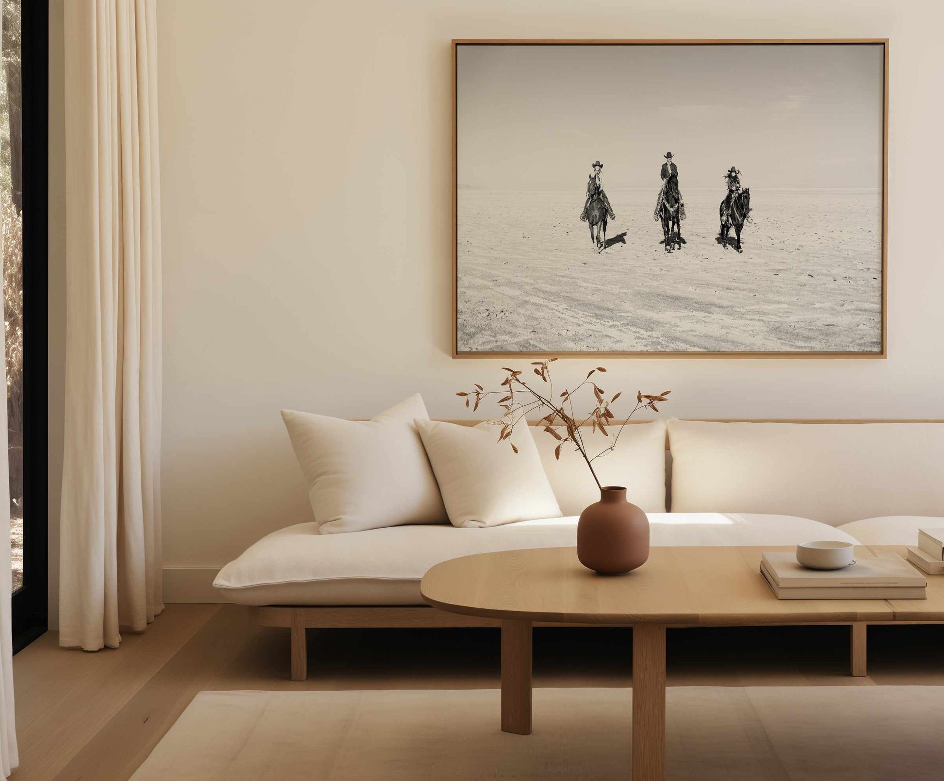 The Posse by Rylee Olsen | Framed Canvas Art Print from Olive et Oriel where you can shop wallpaper and artworks online