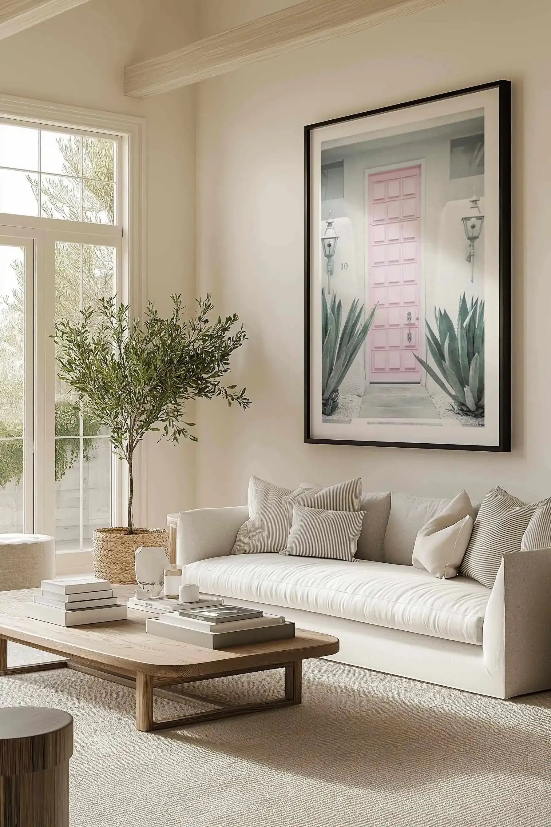 The Prettiest Home | Palm Springs #10 Art Print from Olive et Oriel where you can shop wallpaper and artworks online