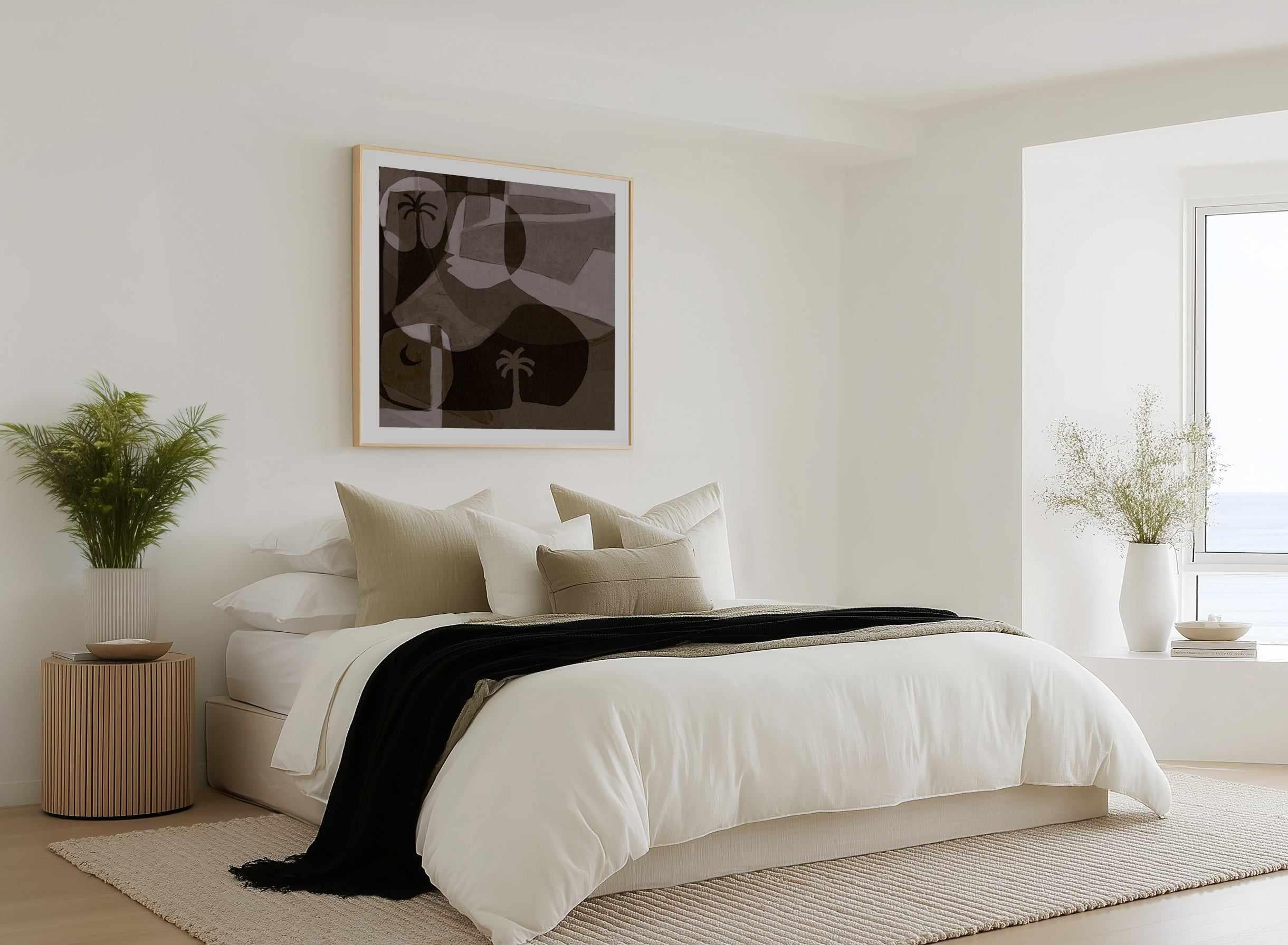 The Quiet Of Being 10 by Shatha Al Dafai | Art Print from Olive et Oriel where you can shop wallpaper and artworks online