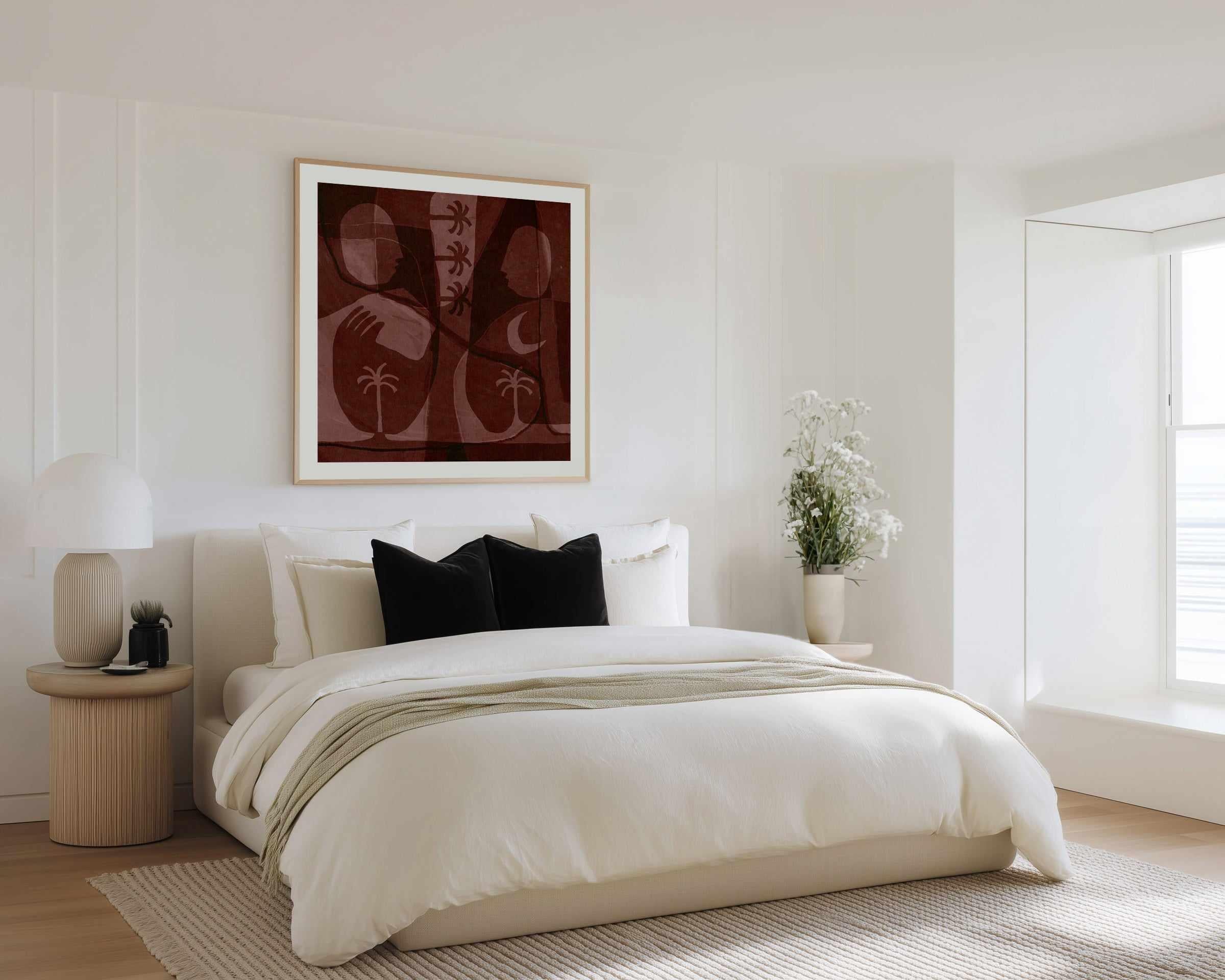 The Quiet Of Being 11 by Shatha Al Dafai | Art Print from Olive et Oriel where you can shop wallpaper and artworks online