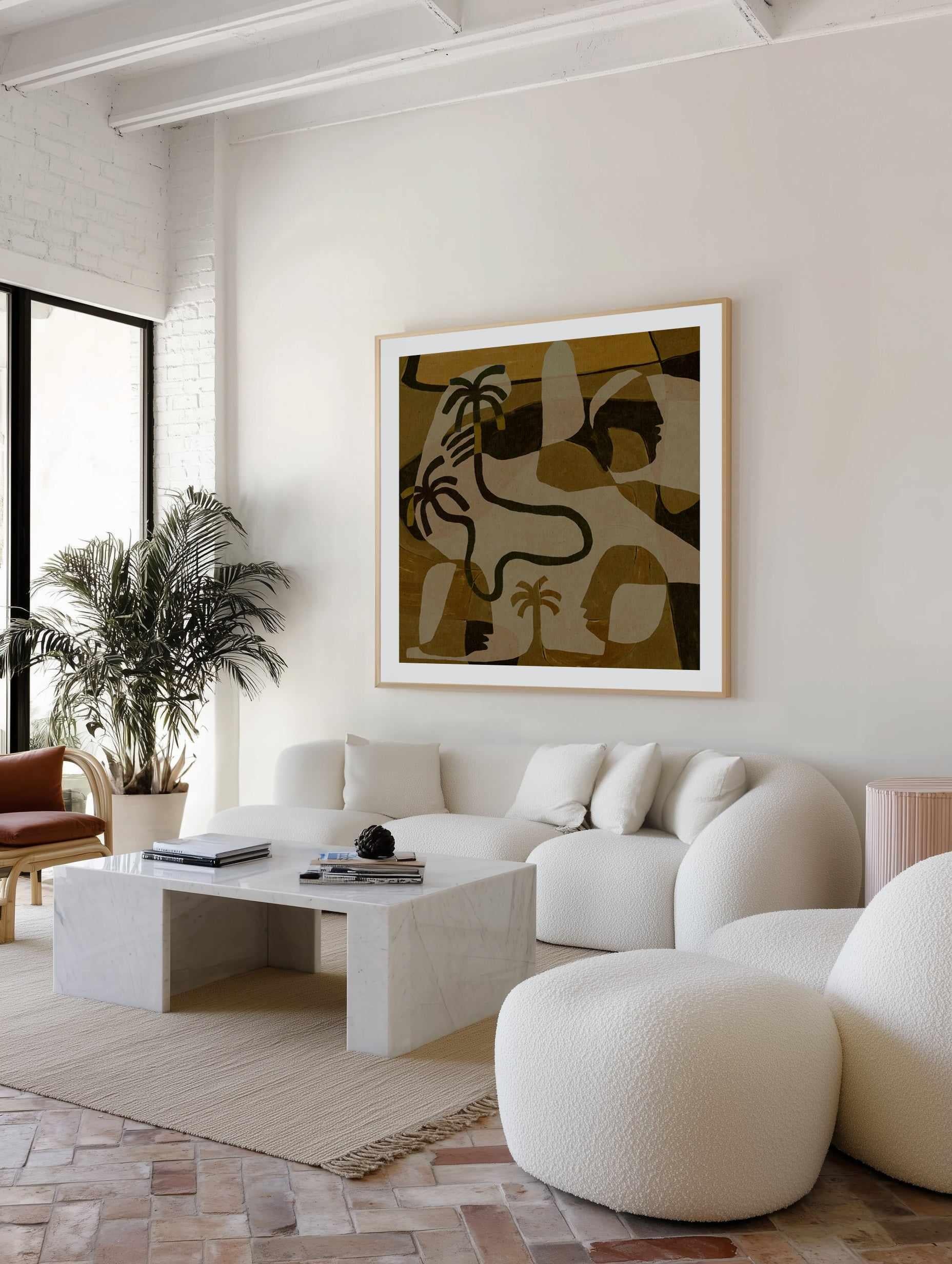 The Quiet Of Being 12 by Shatha Al Dafai | Art Print from Olive et Oriel where you can shop wallpaper and artworks online