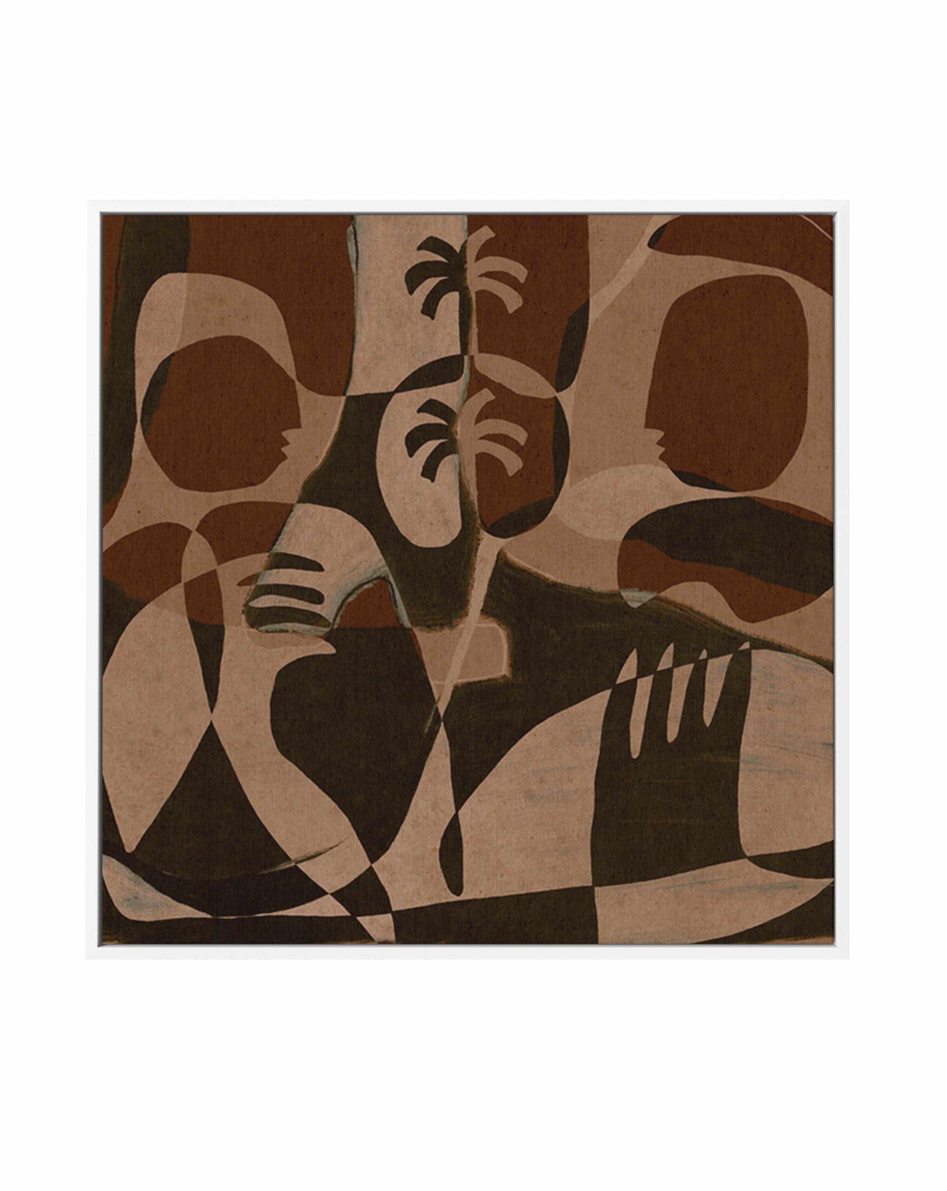 The Quiet Of Being 13 by Shatha Al Dafai | Framed Canvas Art Print from Olive et Oriel where you can shop wallpaper and artworks online