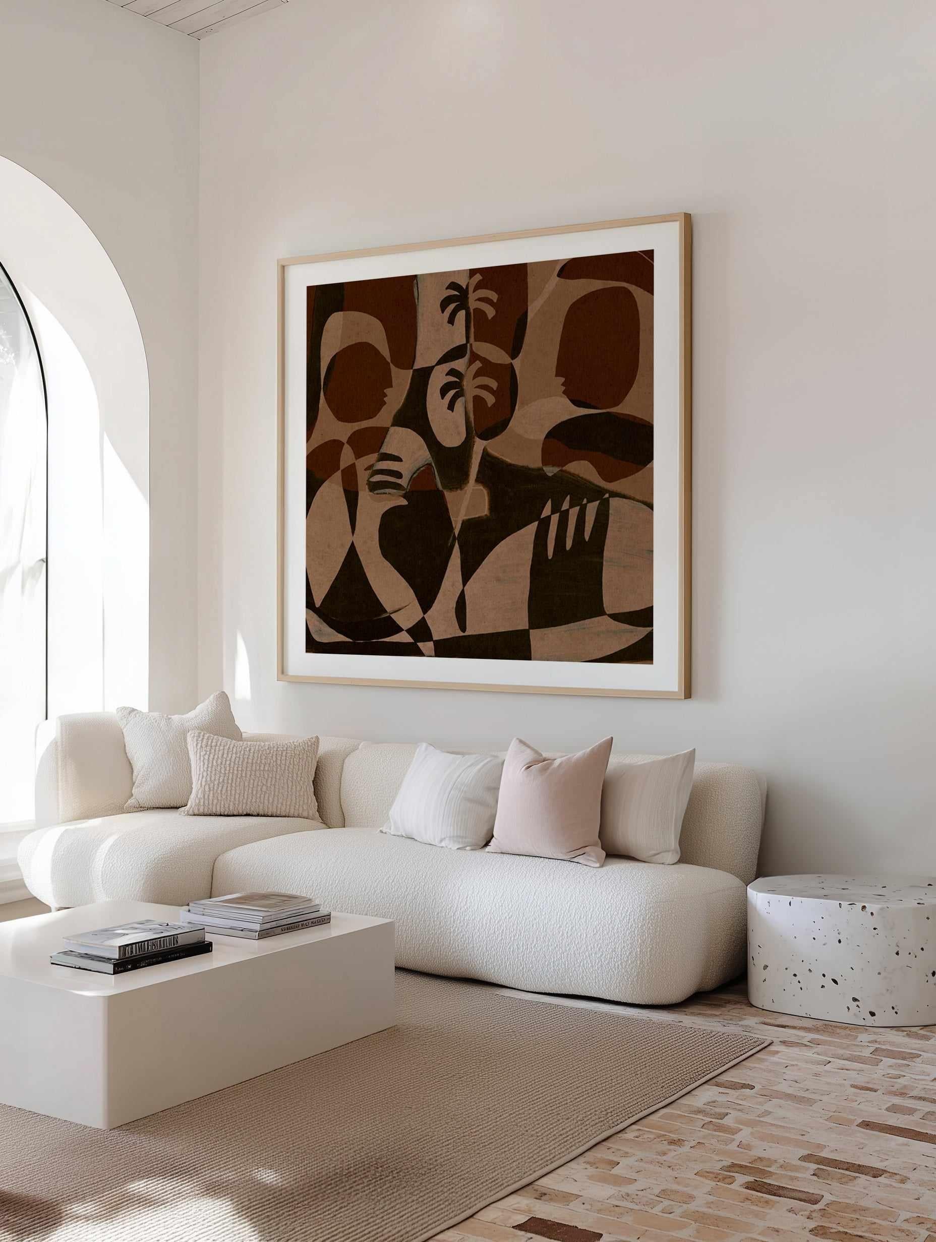 The Quiet Of Being 13 by Shatha Al Dafai | Art Print from Olive et Oriel where you can shop wallpaper and artworks online