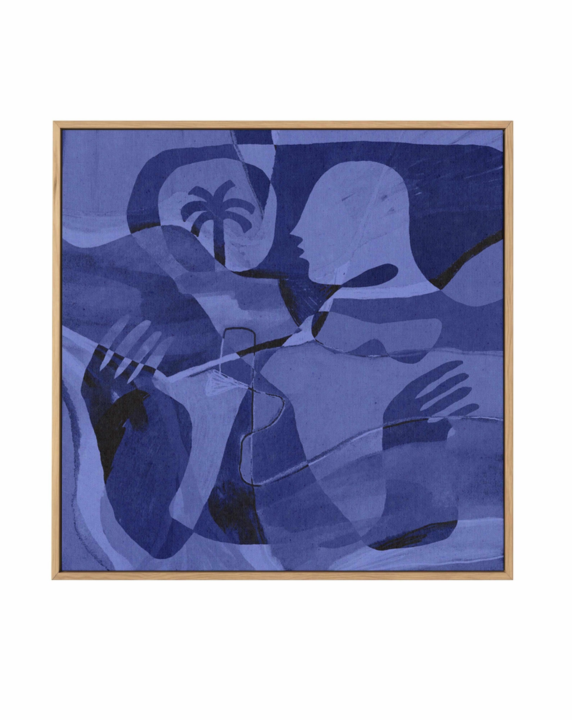 The Quiet Of Being 14 by Shatha Al Dafai | Framed Canvas Art Print from Olive et Oriel where you can shop wallpaper and artworks online
