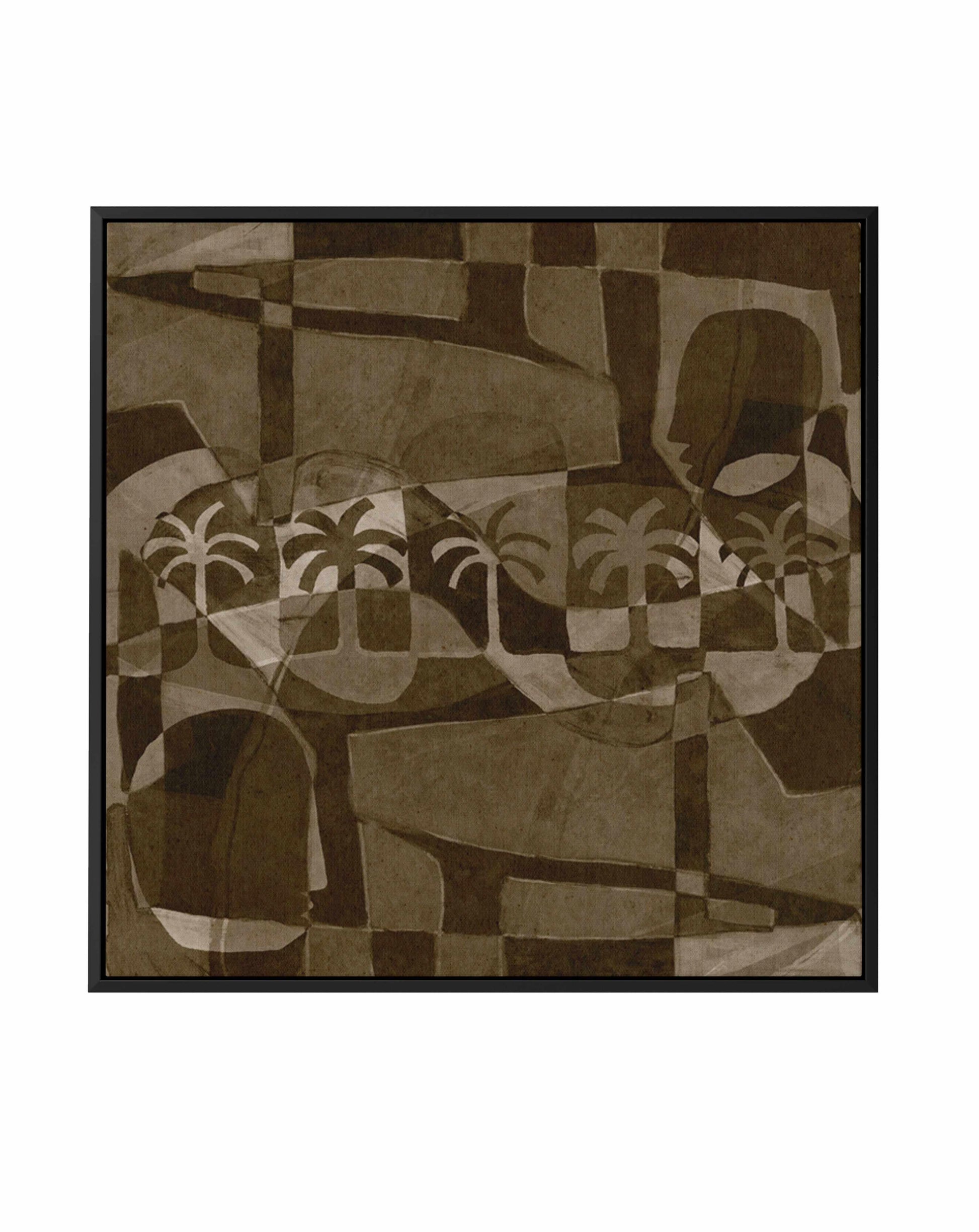 The Quiet Of Being 2 by Shatha Al Dafai | Framed Canvas Art Print from Olive et Oriel where you can shop wallpaper and artworks online