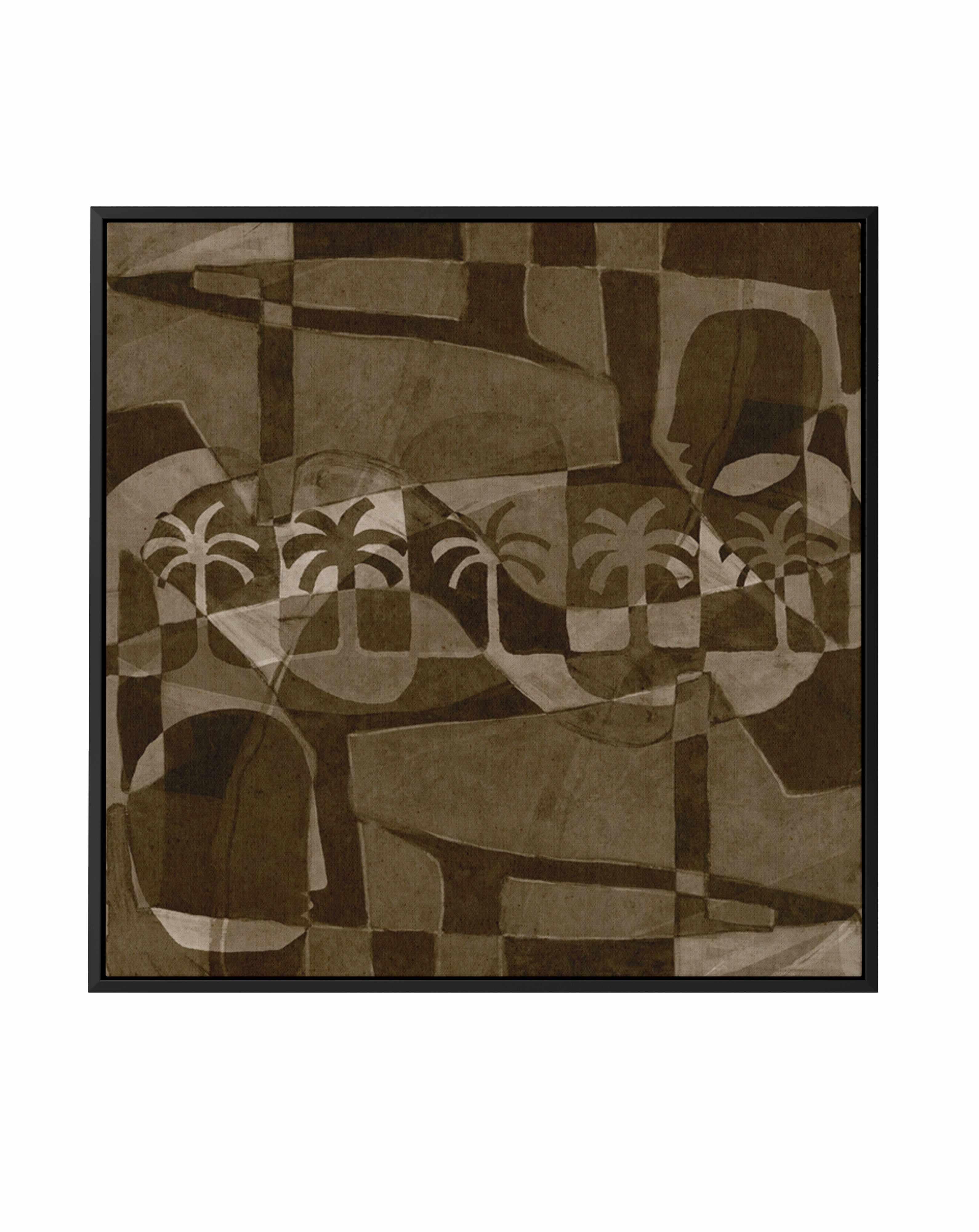 The Quiet Of Being 2 by Shatha Al Dafai | Framed Canvas Art Print from Olive et Oriel where you can shop wallpaper and artworks online