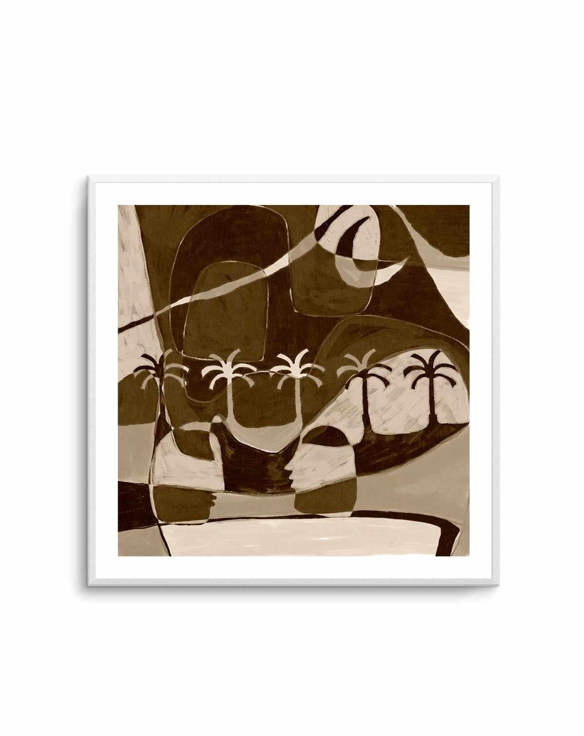 The Quiet Of Being 5 by Shatha Al Dafai | Art Print from Olive et Oriel where you can shop wallpaper and artworks online