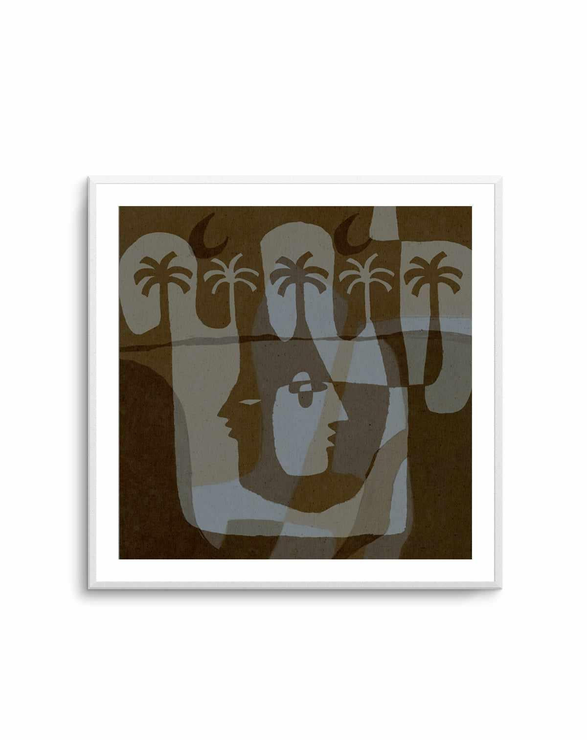 The Quiet Of Being 8 by Shatha Al Dafai | Art Print from Olive et Oriel where you can shop wallpaper and artworks online