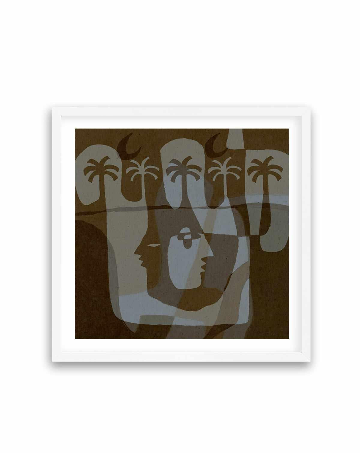 The Quiet Of Being 8 by Shatha Al Dafai | Art Print from Olive et Oriel where you can shop wallpaper and artworks online