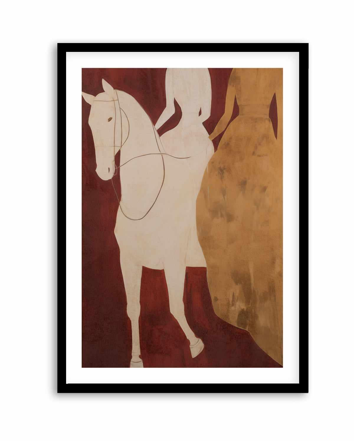 The Riders I | Art Print from Olive et Oriel where you can shop wallpaper and artworks online
