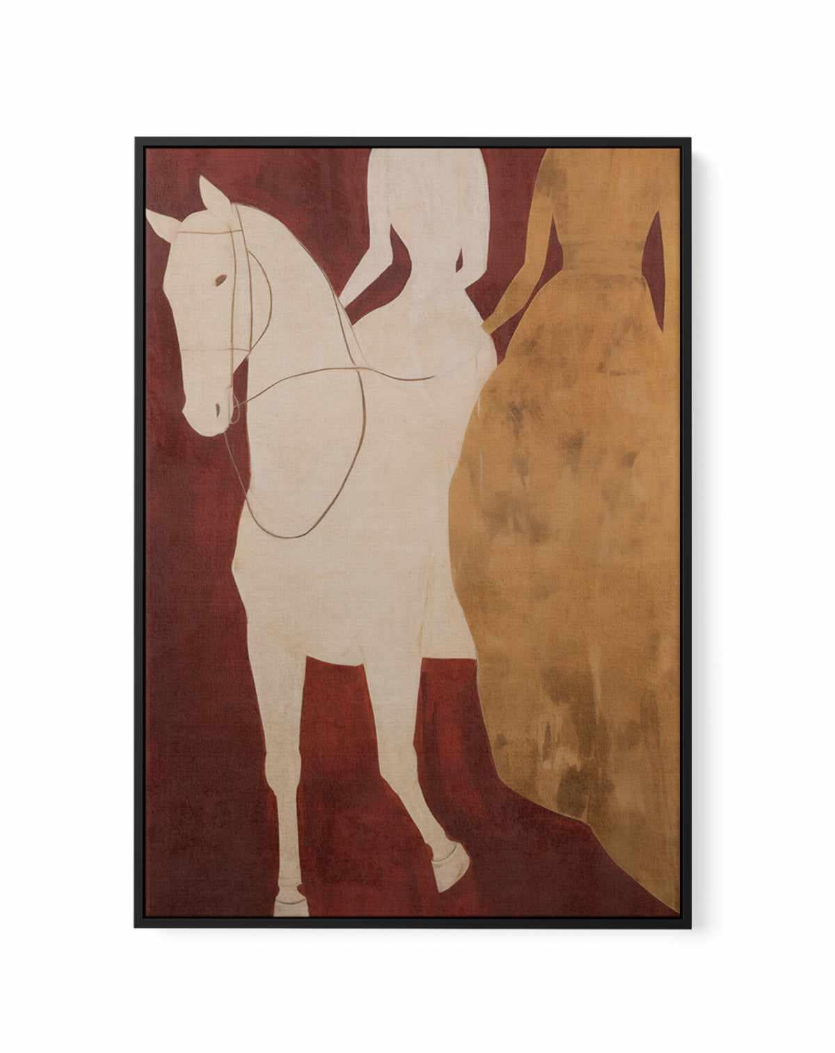 The Riders I | Framed Canvas Art Print from Olive et Oriel where you can shop wallpaper and artworks online