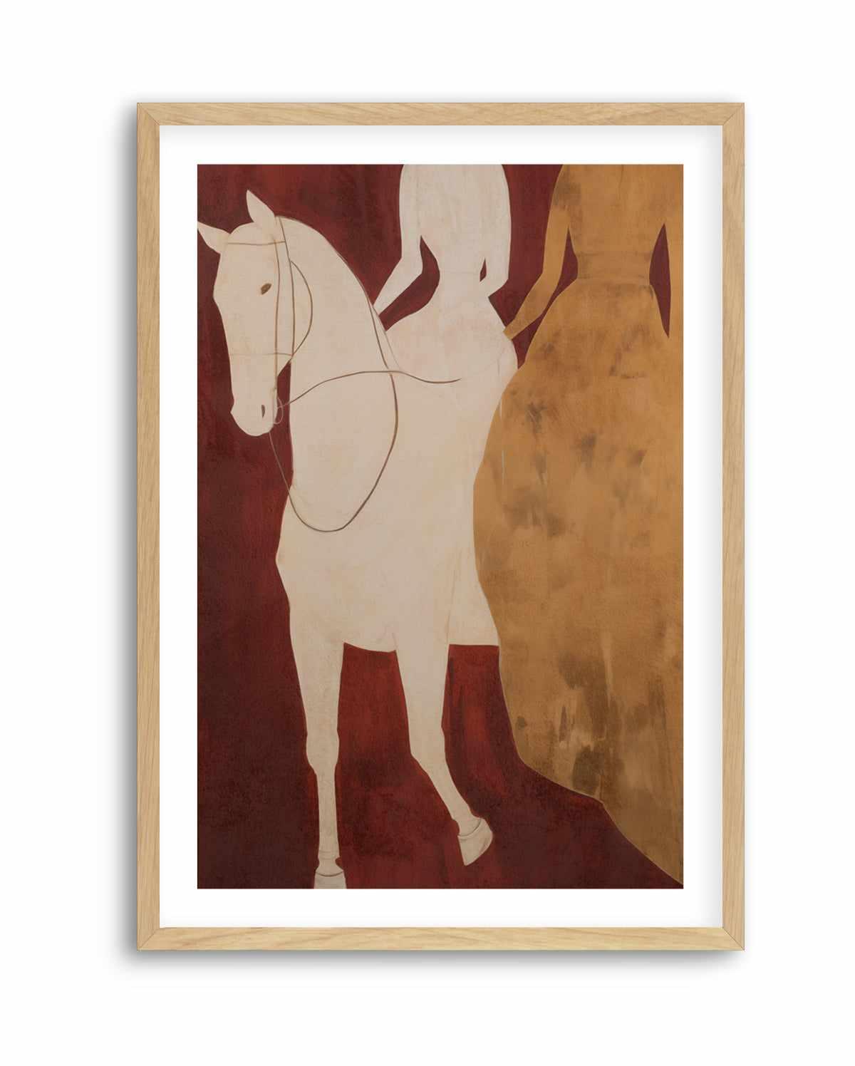The Riders I | Art Print from Olive et Oriel where you can shop wallpaper and artworks online