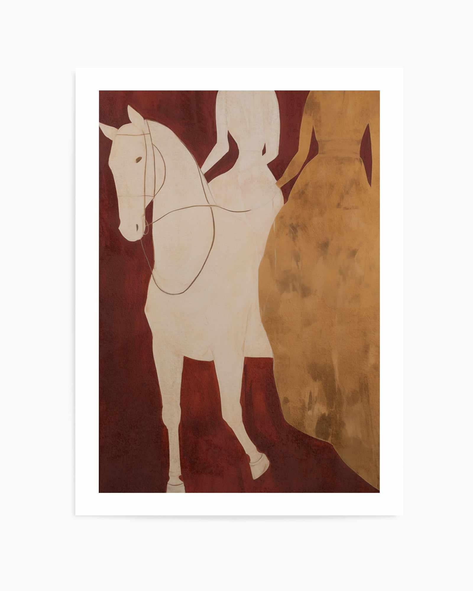 The Riders I | Art Print from Olive et Oriel where you can shop wallpaper and artworks online