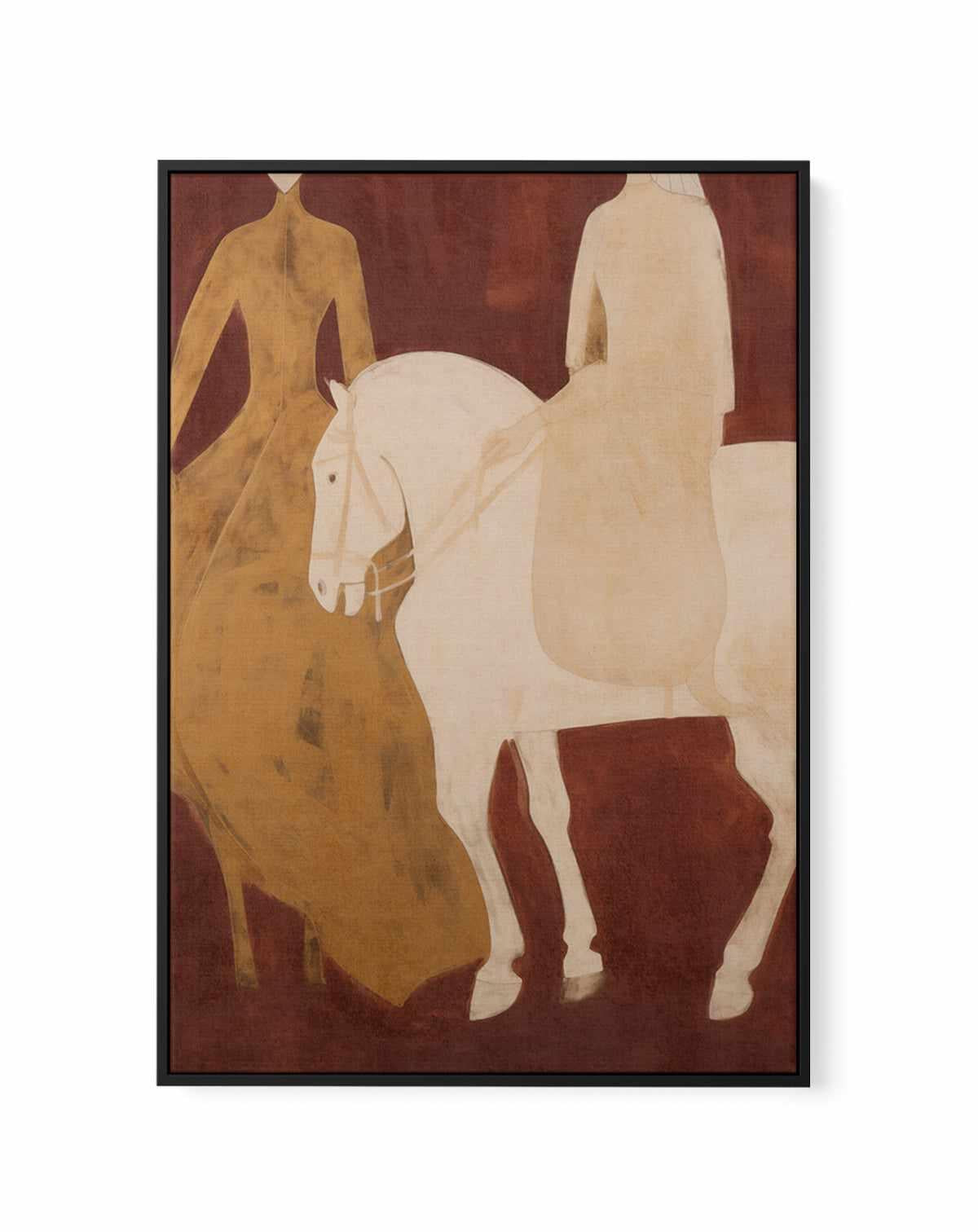 The Riders II | Framed Canvas Art Print from Olive et Oriel where you can shop wallpaper and artworks online