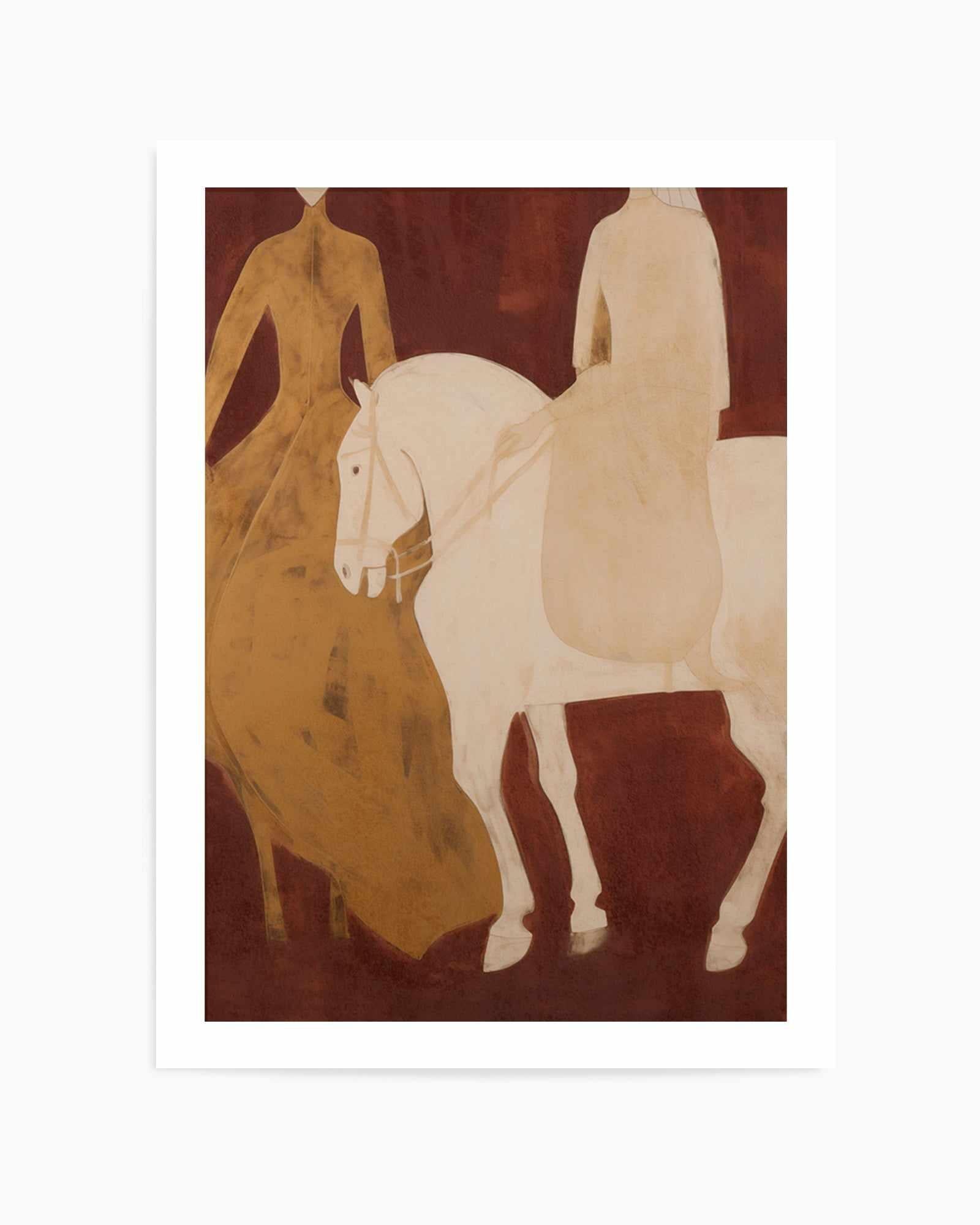 The Riders II | Art Print from Olive et Oriel where you can shop wallpaper and artworks online