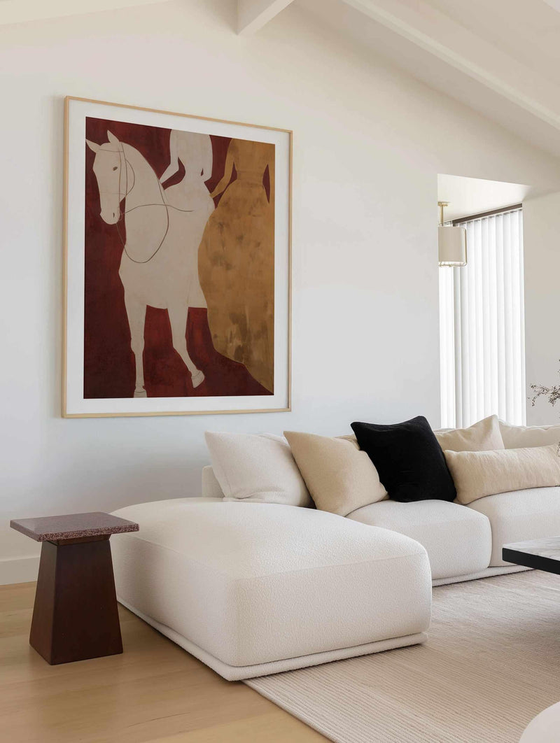 The Riders II | Art Print from Olive et Oriel where you can shop wallpaper and artworks online