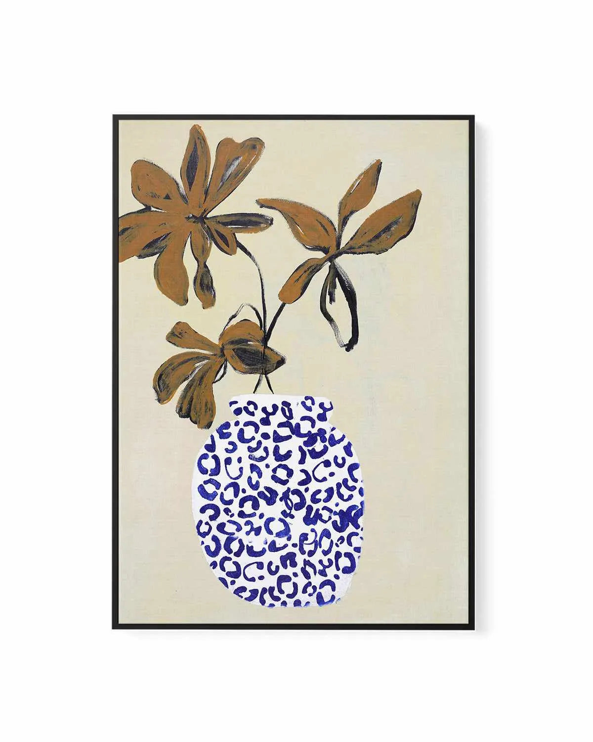 The Right Ambience by Design Fabrikken | Framed Canvas Art Print from Olive et Oriel where you can shop wallpaper and artworks online