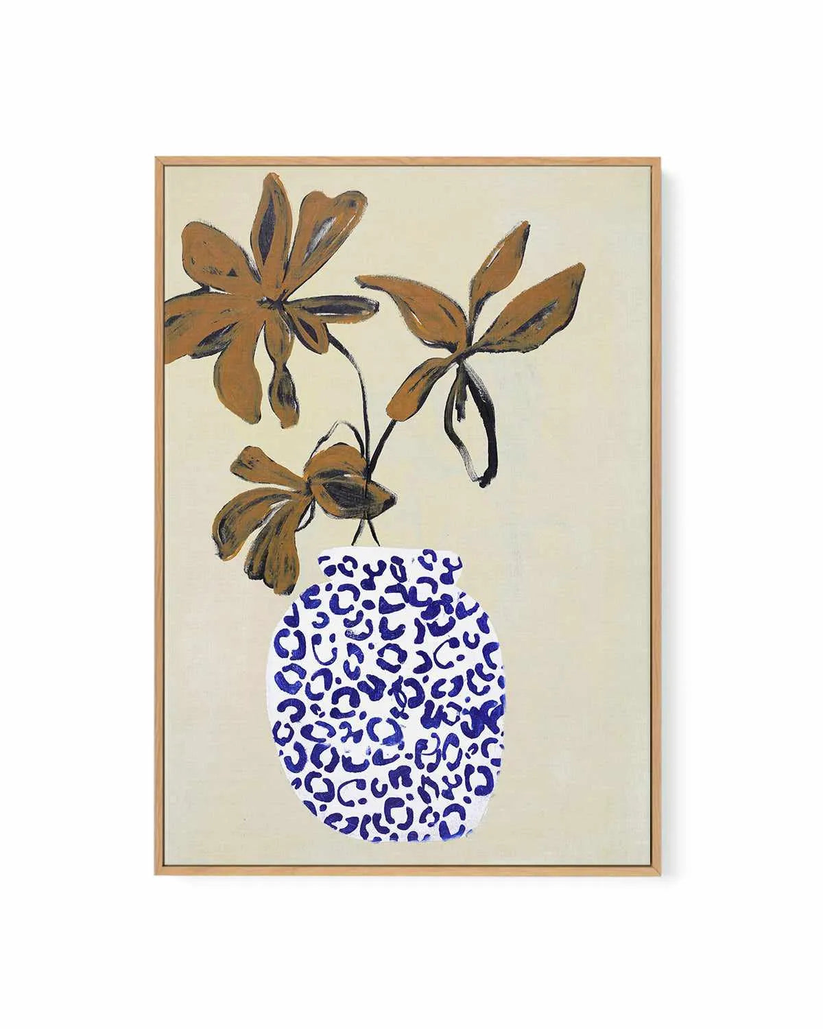 The Right Ambience by Design Fabrikken | Framed Canvas Art Print from Olive et Oriel where you can shop wallpaper and artworks online