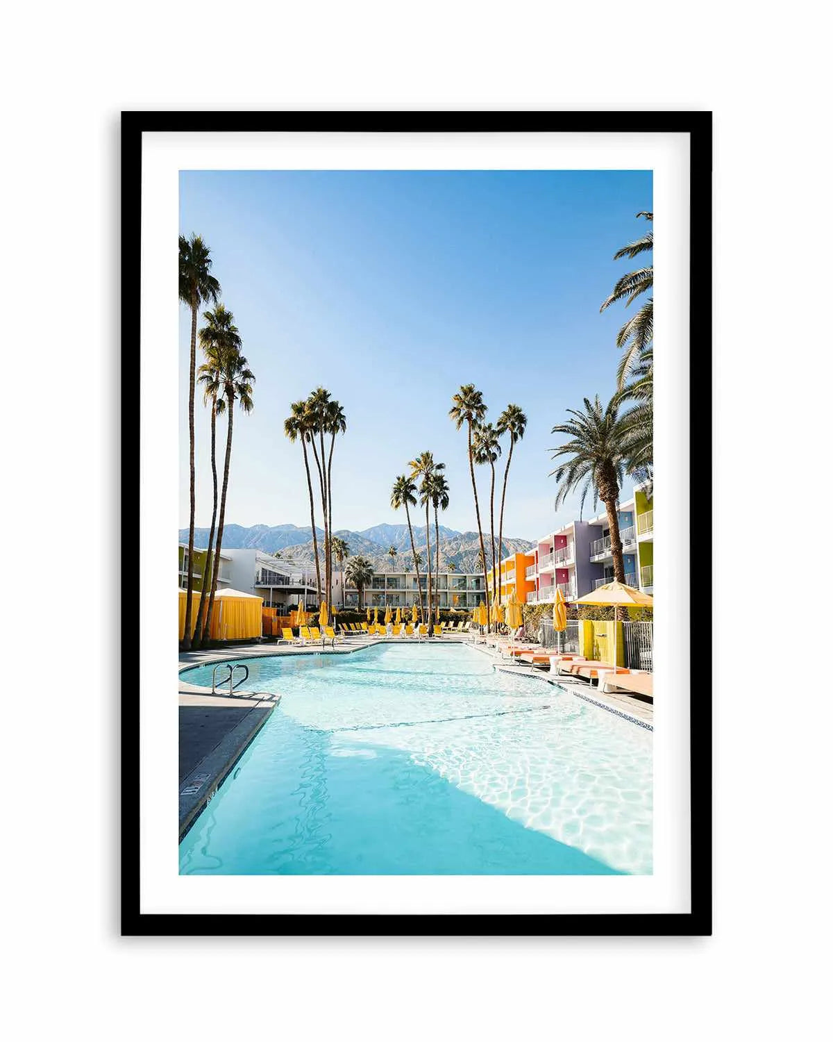 The Saguaro Palm Springs by Finn Skagn Art Print from Olive et Oriel where you can shop wallpaper and artworks online