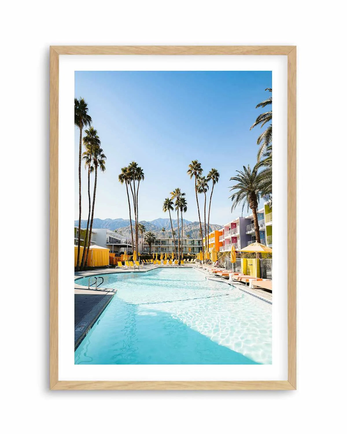 The Saguaro Palm Springs by Finn Skagn Art Print from Olive et Oriel where you can shop wallpaper and artworks online