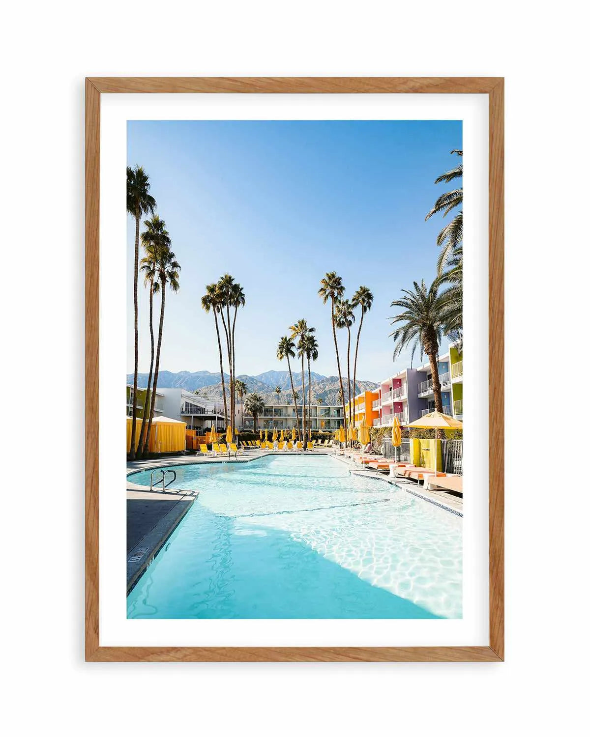 The Saguaro Palm Springs by Finn Skagn Art Print from Olive et Oriel where you can shop wallpaper and artworks online