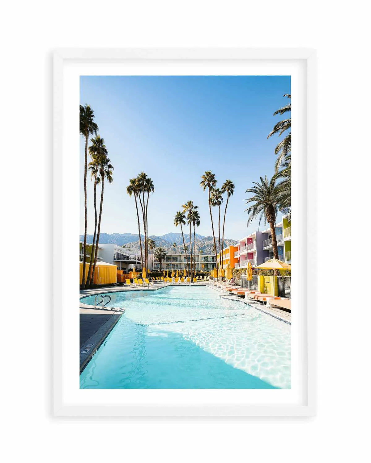 The Saguaro Palm Springs by Finn Skagn Art Print from Olive et Oriel where you can shop wallpaper and artworks online