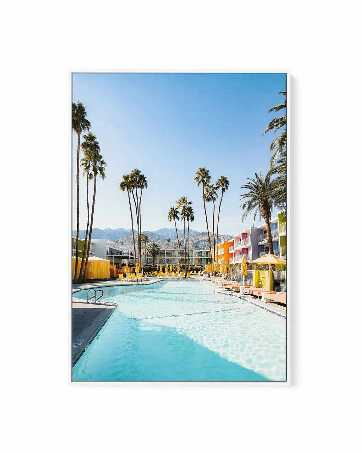 The Saguaro Palm Springs by Finn Skagn | Framed Canvas Art Print from Olive et Oriel where you can shop wallpaper and artworks online