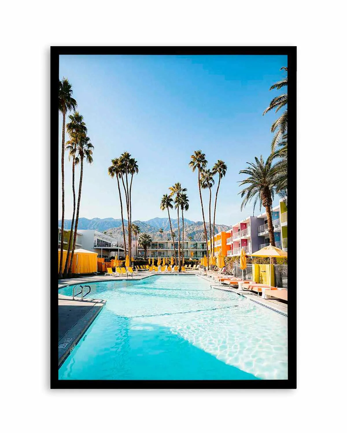 The Saguaro Palm Springs by Finn Skagn Art Print from Olive et Oriel where you can shop wallpaper and artworks online