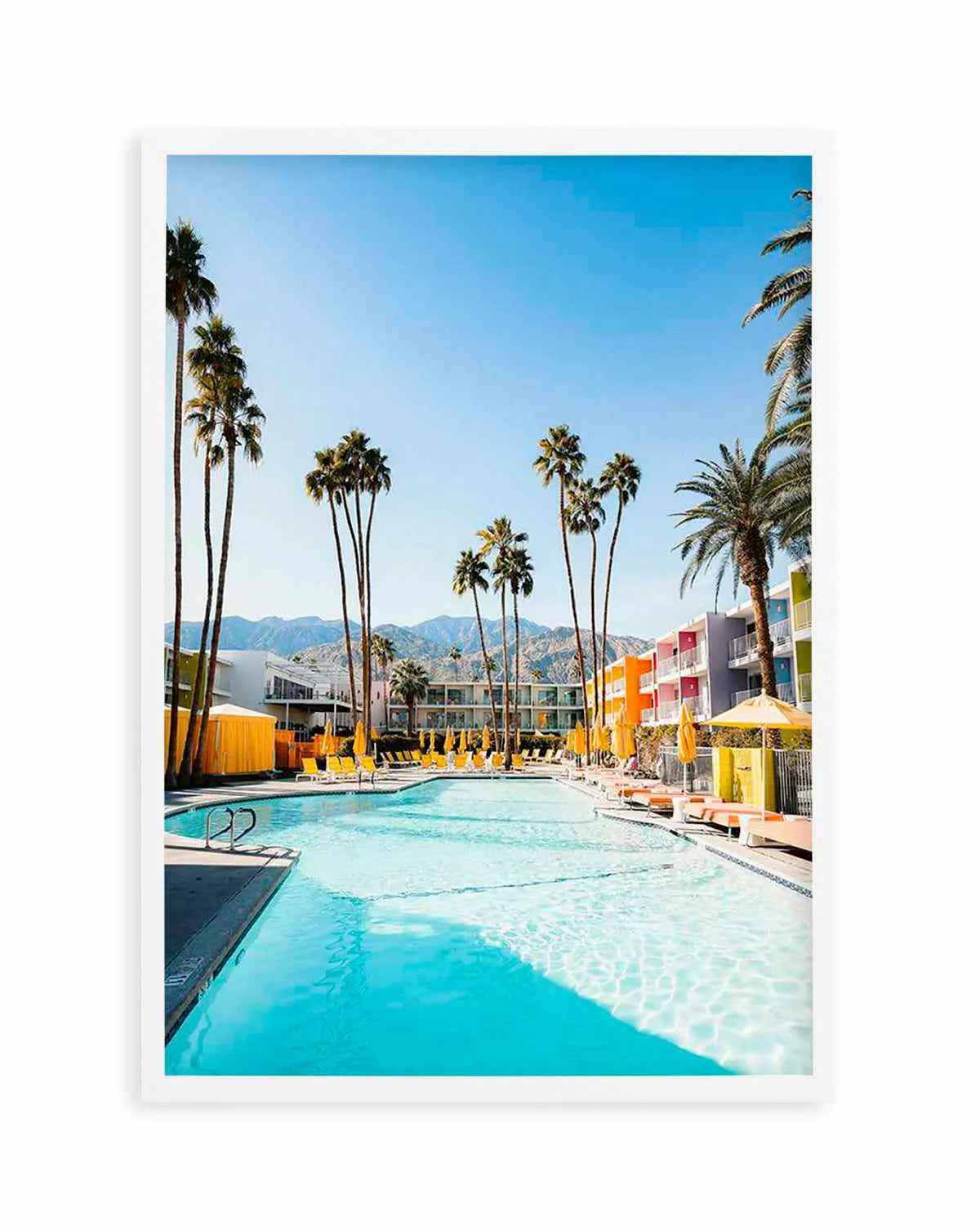 The Saguaro Palm Springs by Finn Skagn Art Print from Olive et Oriel where you can shop wallpaper and artworks online