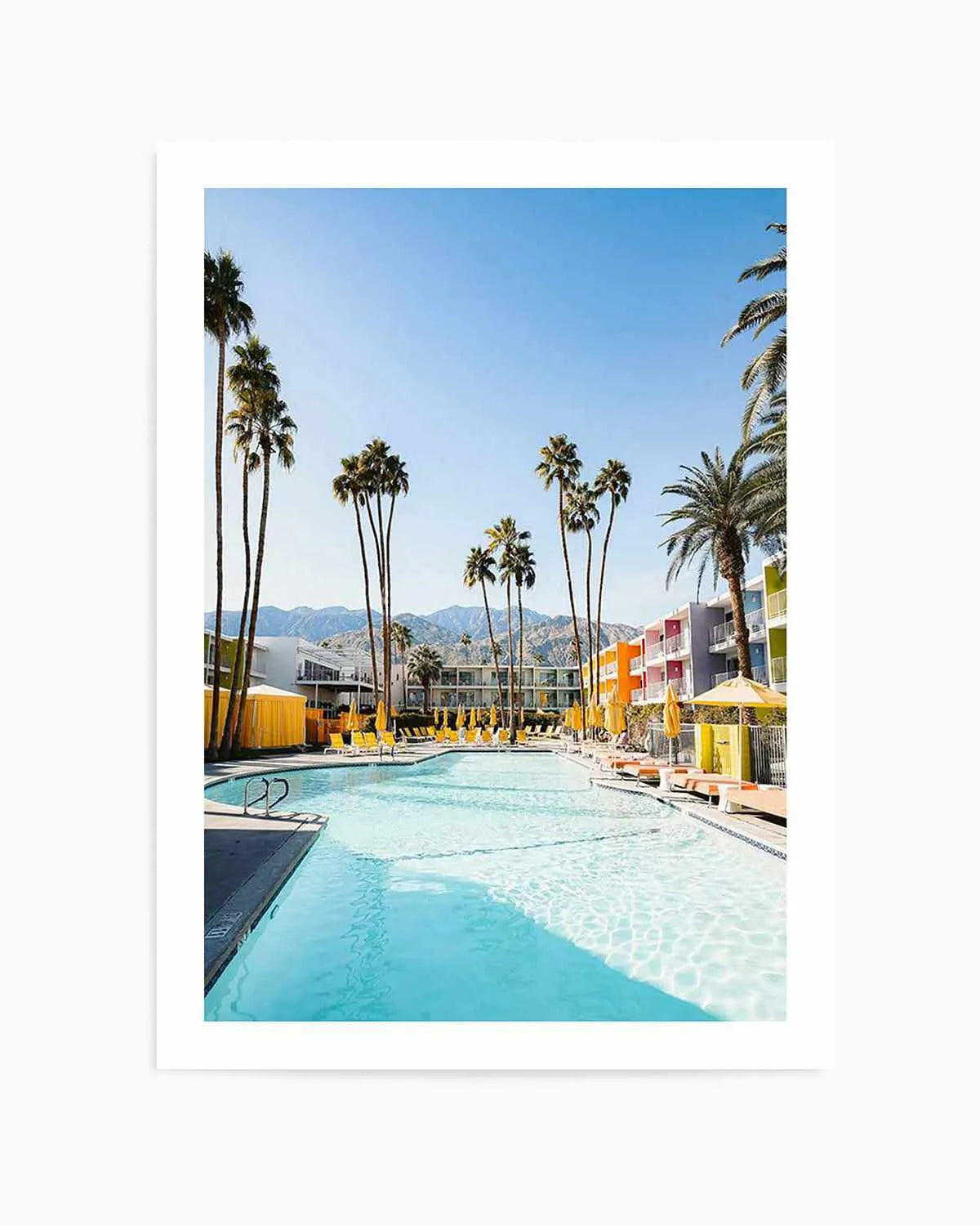 The Saguaro Palm Springs by Finn Skagn Art Print from Olive et Oriel where you can shop wallpaper and artworks online