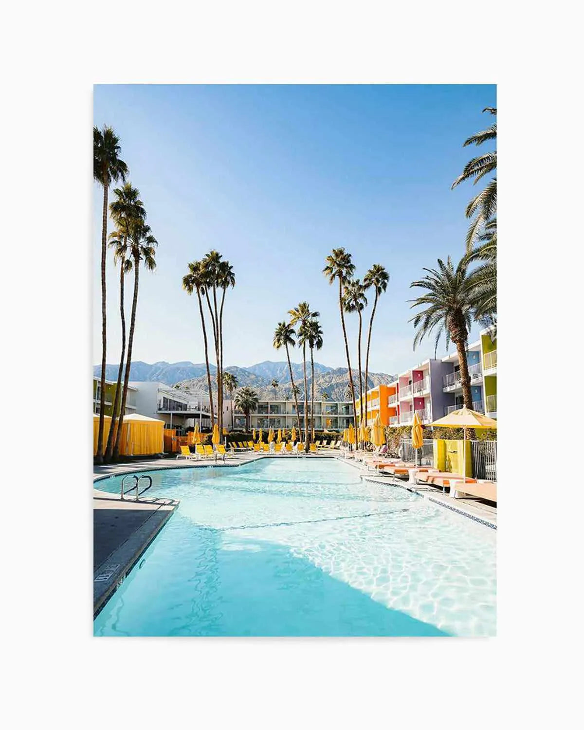 The Saguaro Palm Springs by Finn Skagn Art Print from Olive et Oriel where you can shop wallpaper and artworks online