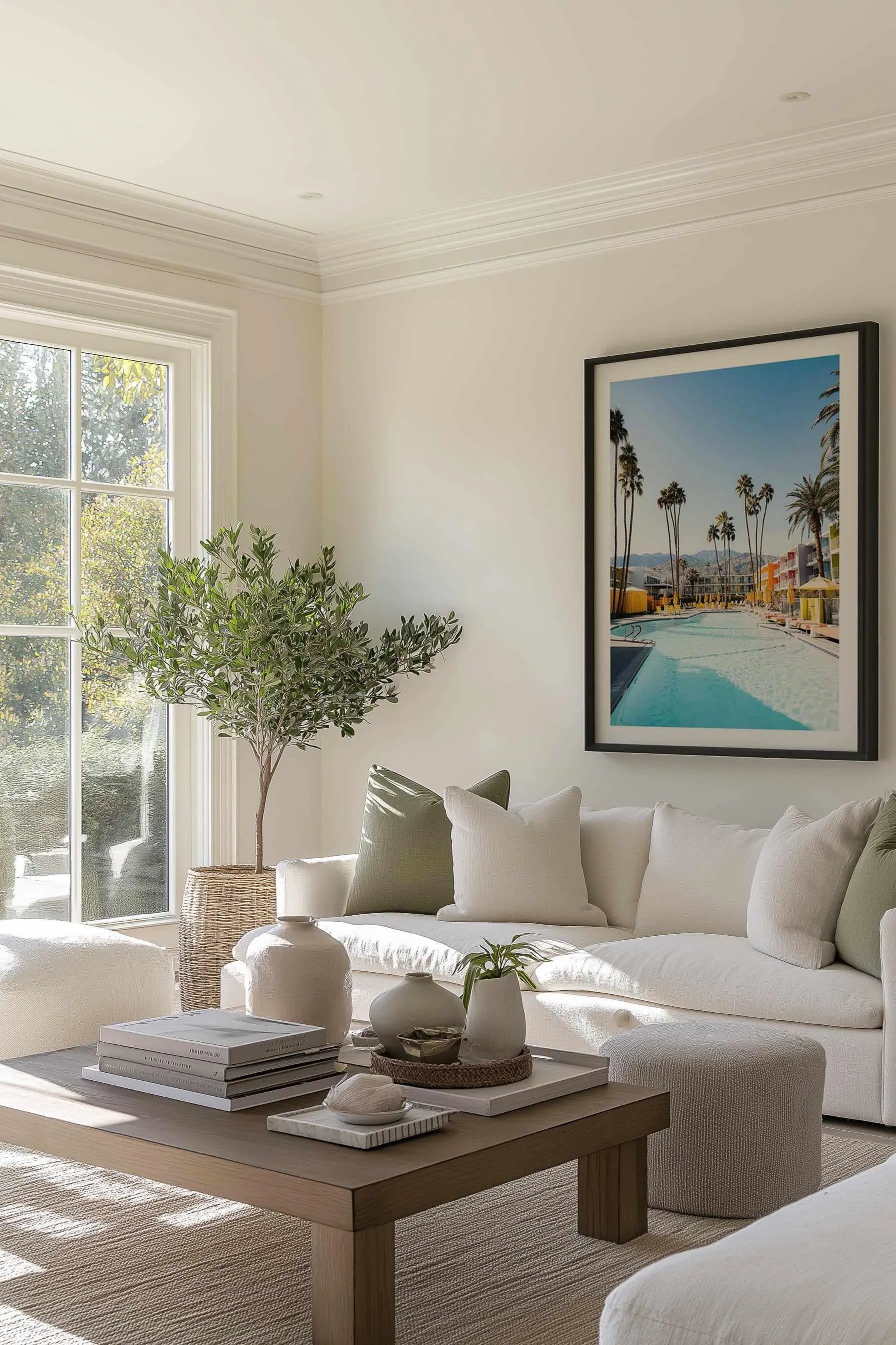 The Saguaro Palm Springs by Finn Skagn Art Print from Olive et Oriel where you can shop wallpaper and artworks online