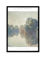 The Seine at Giverny 1897 by Claude Monet Art Print
