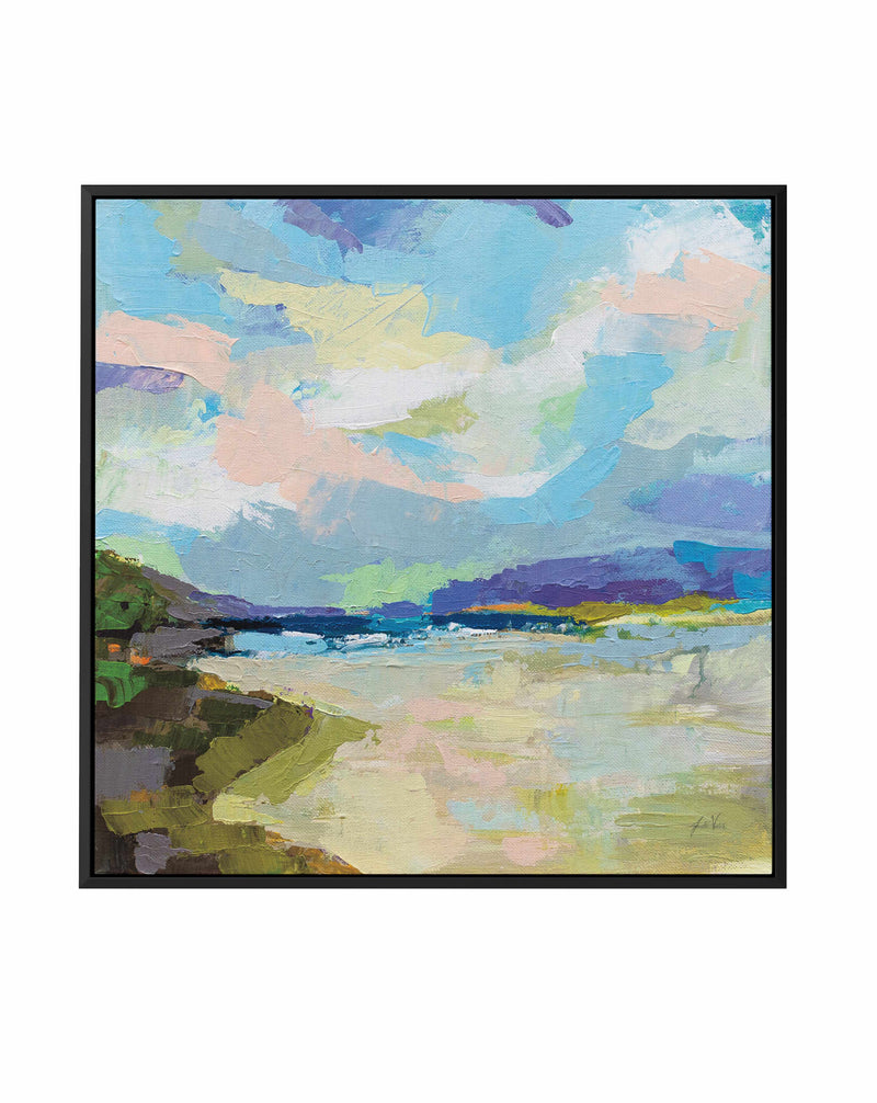 The Shore | Framed Canvas Art Print