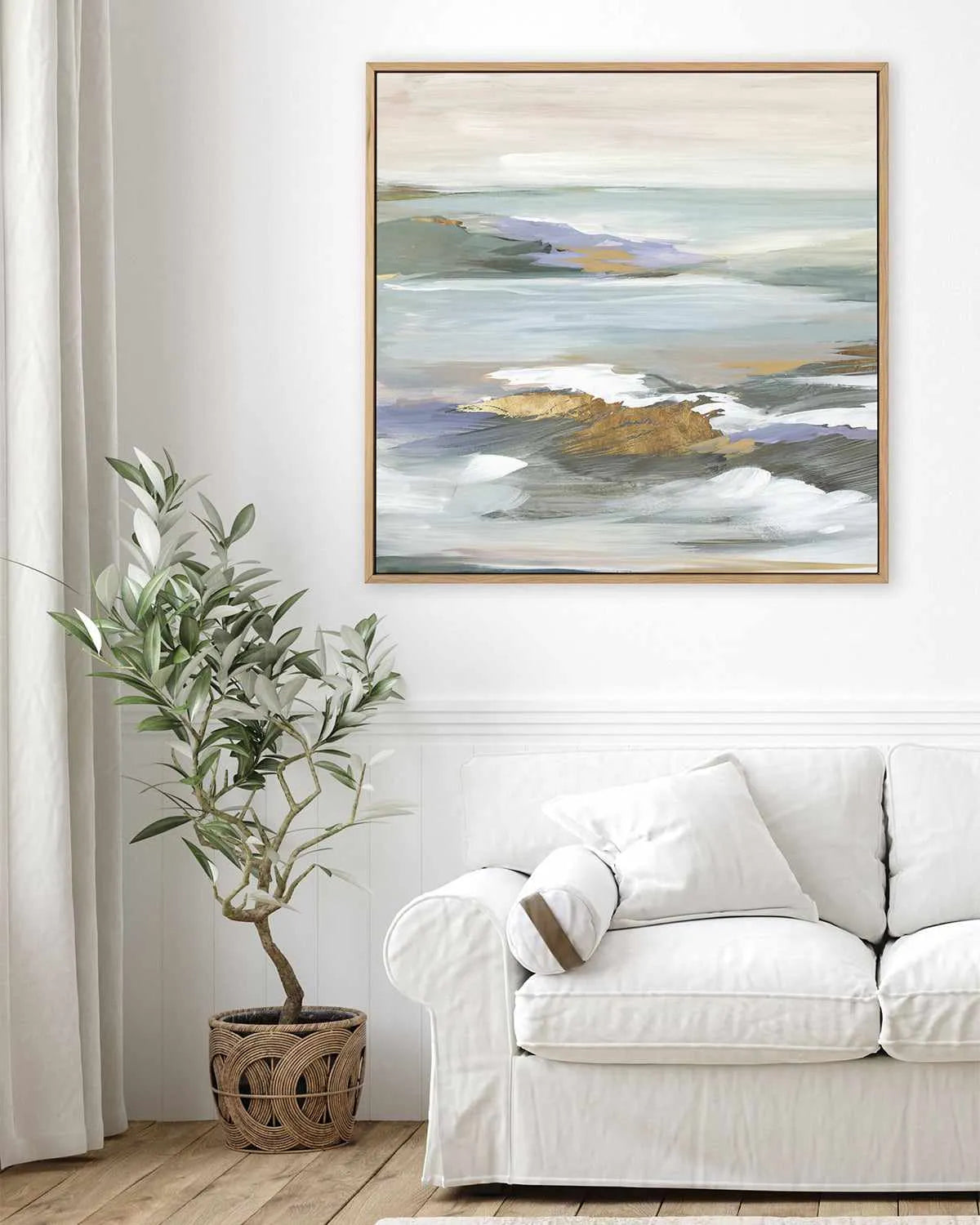 The Silent Fountain I | Framed Canvas Art Print from Olive et Oriel where you can shop wallpaper and artworks online