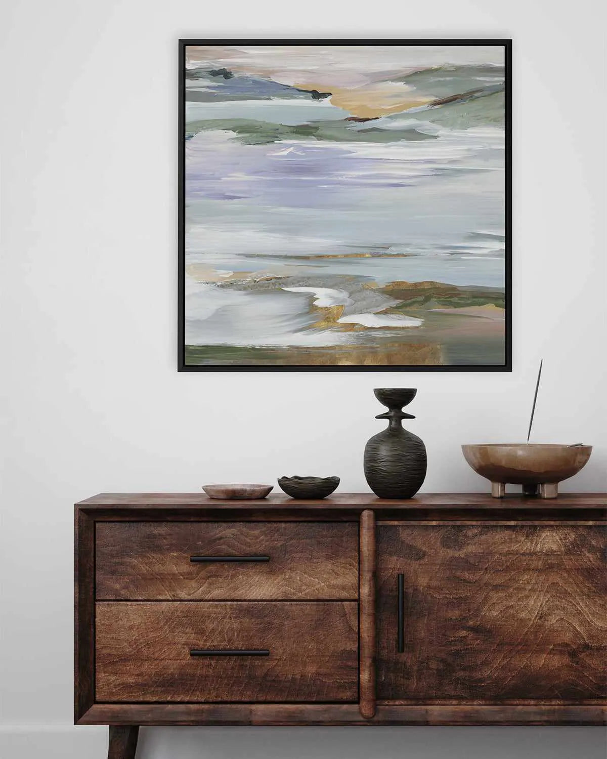 The Silent Fountain II | Framed Canvas Art Print from Olive et Oriel where you can shop wallpaper and artworks online