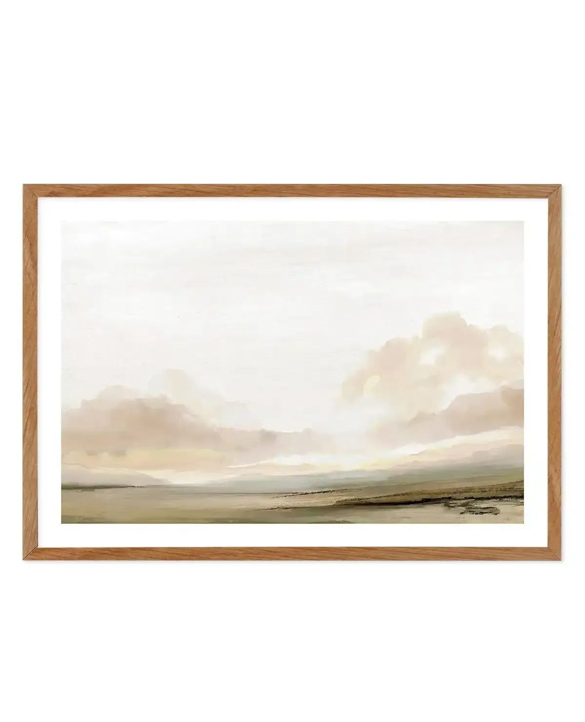 The South by Dan Hobday Art Print-PRINT-Olive et Oriel-Dan Hobday-50x70 cm | 19.6" x 27.5"-Walnut-With White Border-Buy-Australian-Art-Prints-Online-with-Olive-et-Oriel-Your-Artwork-Specialists-Austrailia-Decorate-With-Coastal-Photo-Wall-Art-Prints-From-Our-Beach-House-Artwork-Collection-Fine-Poster-and-Framed-Artwork