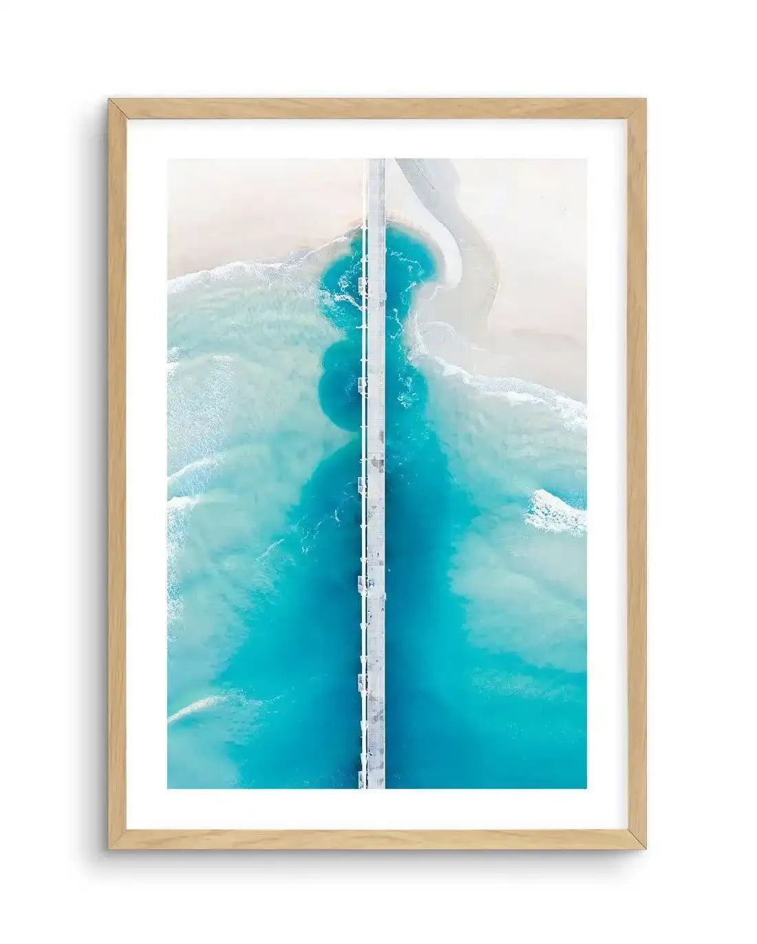 The Spit | Gold Coast Art Print-PRINT-Olive et Oriel-Olive et Oriel-A5 | 5.8" x 8.3" | 14.8 x 21cm-Oak-With White Border-Buy-Australian-Art-Prints-Online-with-Olive-et-Oriel-Your-Artwork-Specialists-Austrailia-Decorate-With-Coastal-Photo-Wall-Art-Prints-From-Our-Beach-House-Artwork-Collection-Fine-Poster-and-Framed-Artwork