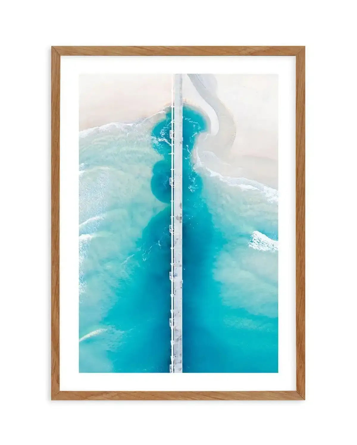 The Spit | Gold Coast Art Print-PRINT-Olive et Oriel-Olive et Oriel-50x70 cm | 19.6" x 27.5"-Walnut-With White Border-Buy-Australian-Art-Prints-Online-with-Olive-et-Oriel-Your-Artwork-Specialists-Austrailia-Decorate-With-Coastal-Photo-Wall-Art-Prints-From-Our-Beach-House-Artwork-Collection-Fine-Poster-and-Framed-Artwork