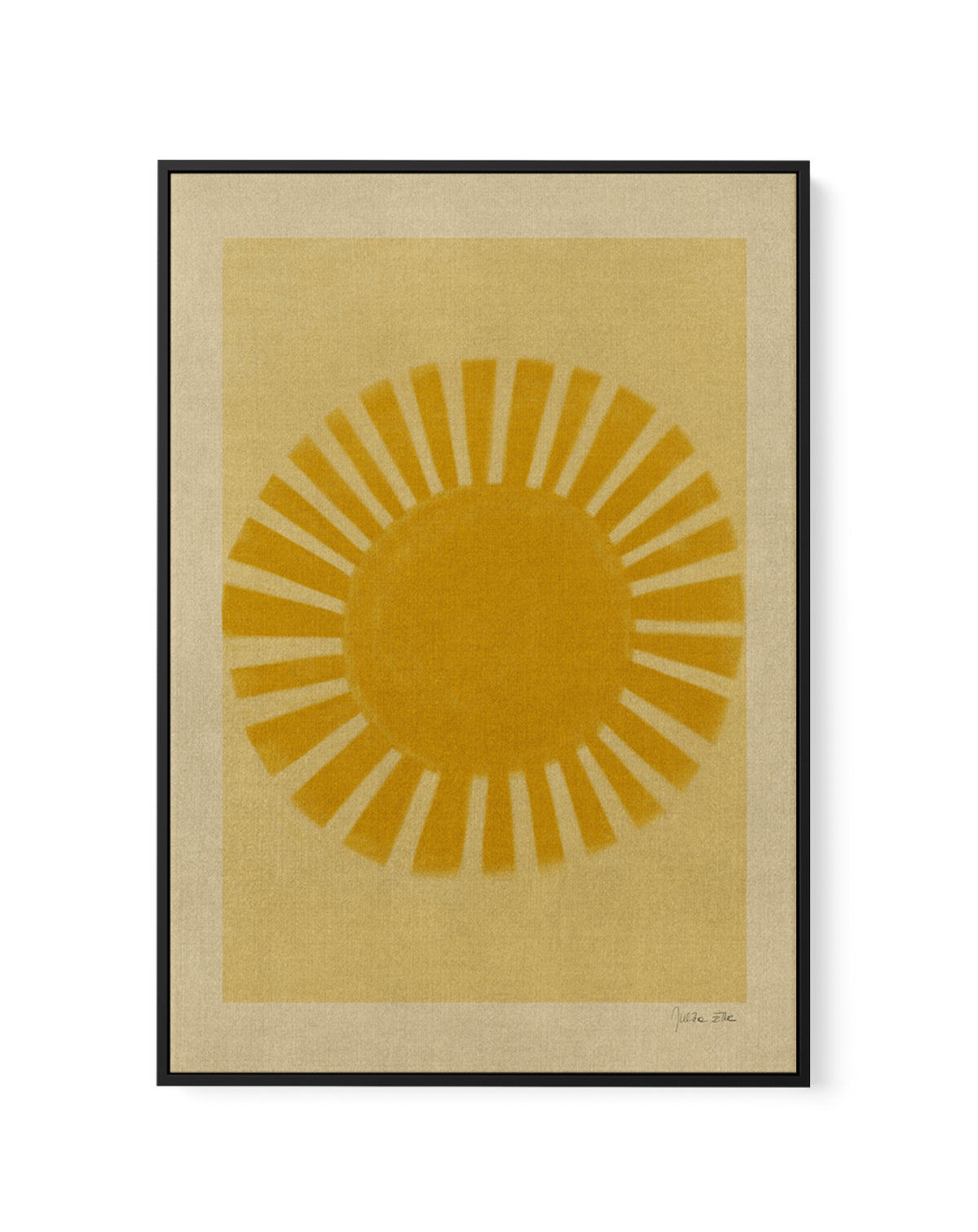 The Sunshine by Julita Elbe | Framed Canvas Art Print