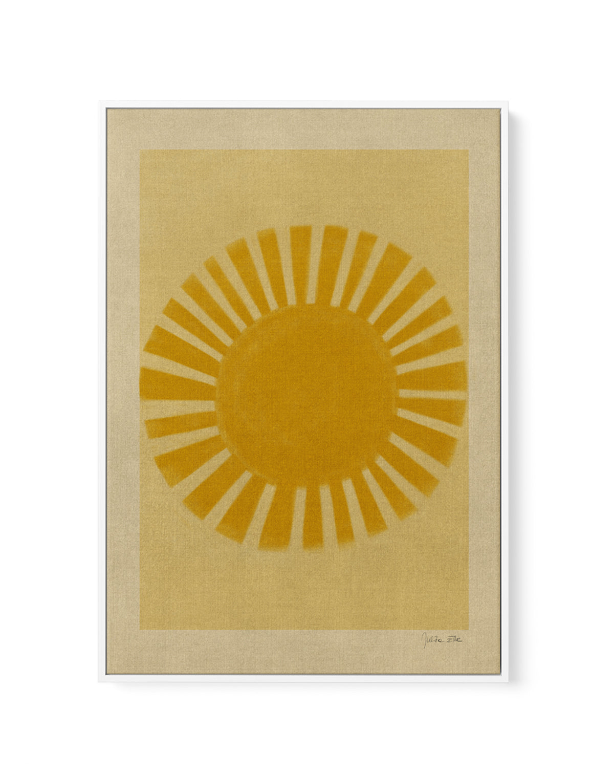 The Sunshine by Julita Elbe | Framed Canvas Art Print