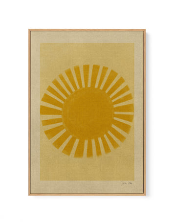 The Sunshine by Julita Elbe | Framed Canvas Wall Art