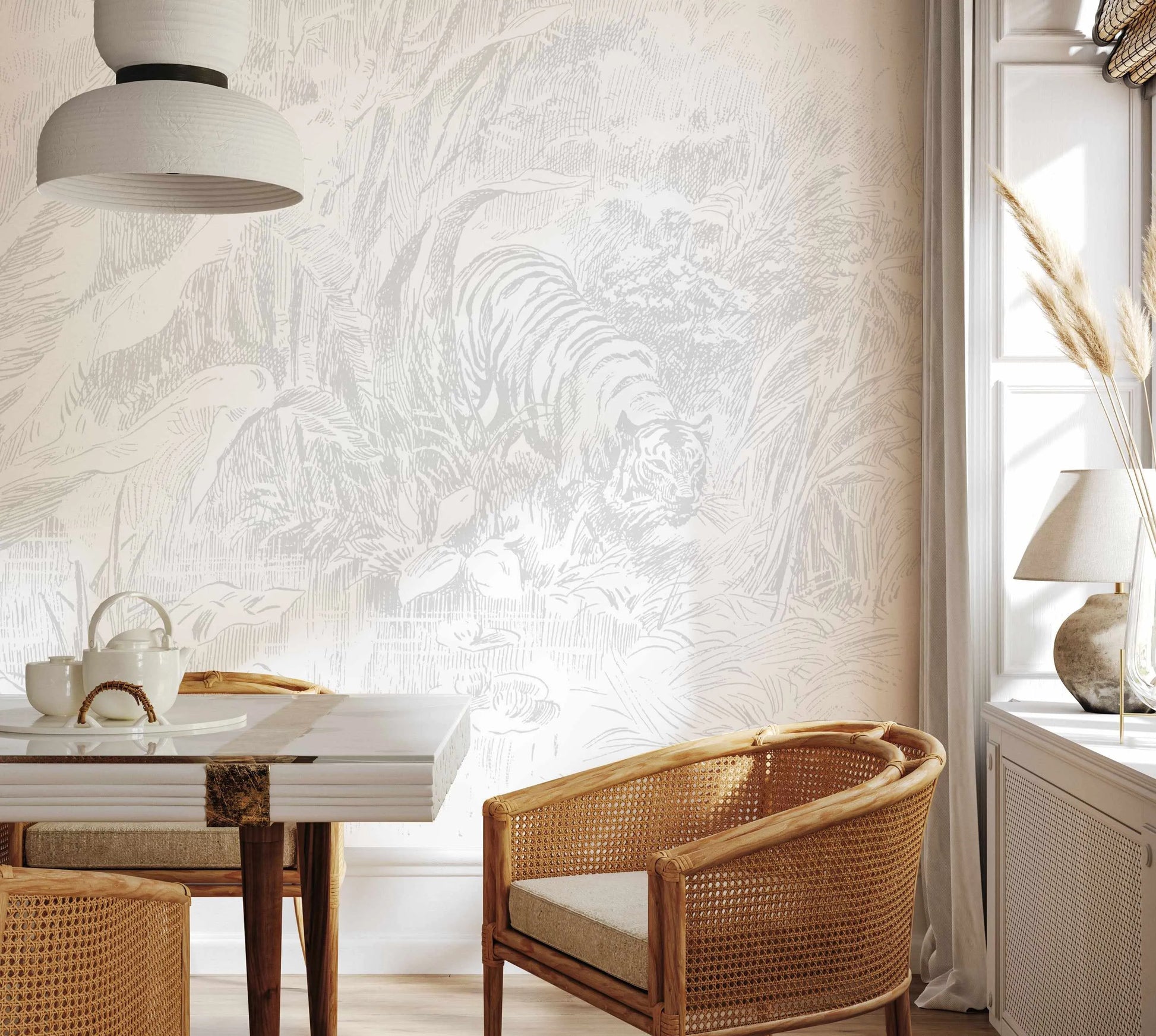 The Tiger Mural Wallpaper-Wallpaper-Buy Kids Removable Wallpaper Online Our Custom Made Children√¢‚Ç¨‚Ñ¢s Wallpapers Are A Fun Way To Decorate And Enhance Boys Bedroom Decor And Girls Bedrooms They Are An Amazing Addition To Your Kids Bedroom Walls Our Collection of Kids Wallpaper Is Sure To Transform Your Kids Rooms Interior Style From Pink Wallpaper To Dinosaur Wallpaper Even Marble Wallpapers For Teen Boys Shop Peel And Stick Wallpaper Online Today With Olive et Oriel